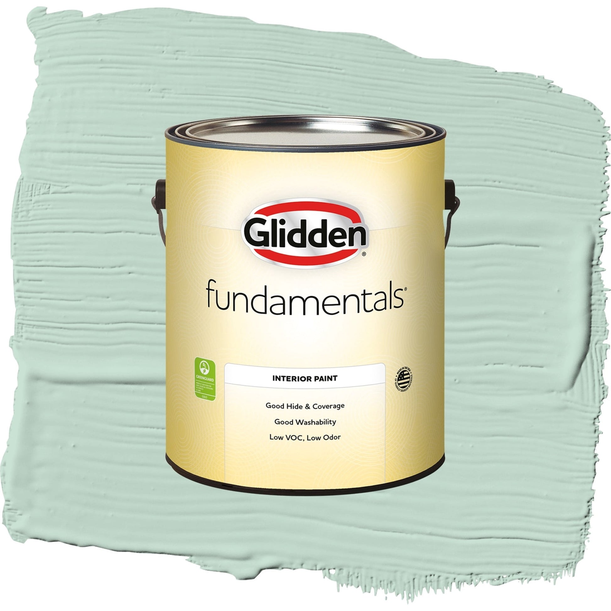 Fundamentals Malted Mint Interior Paint Semi Gloss , 1 Gallon