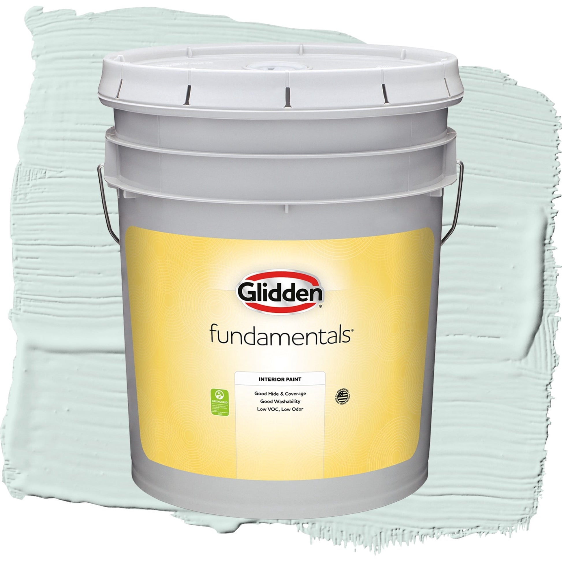Fundamentals Morning Breeze Interior Paint Flat , 5 Gallon