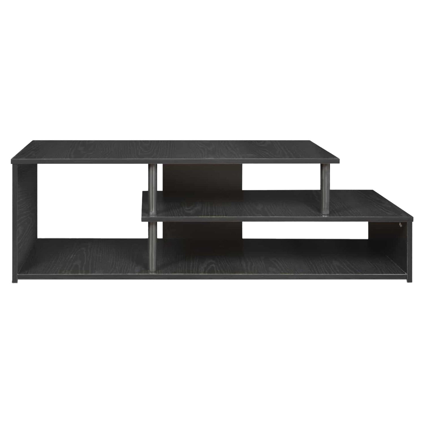 Furinno 15044 Econ Soporte para TV de Tiro Bajo, Negro