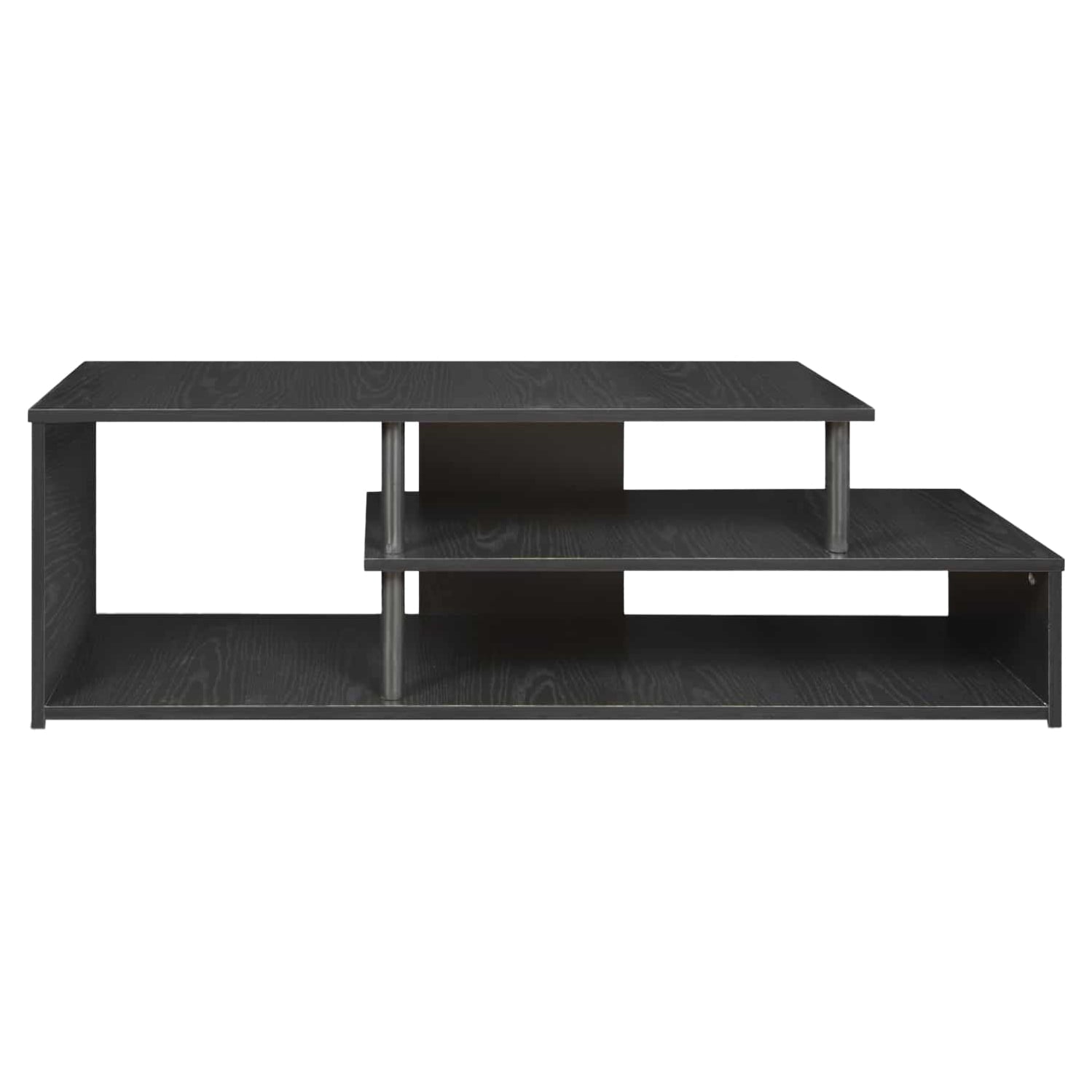 Furinno 15044 Econ Soporte para TV de Tiro Bajo, Negro