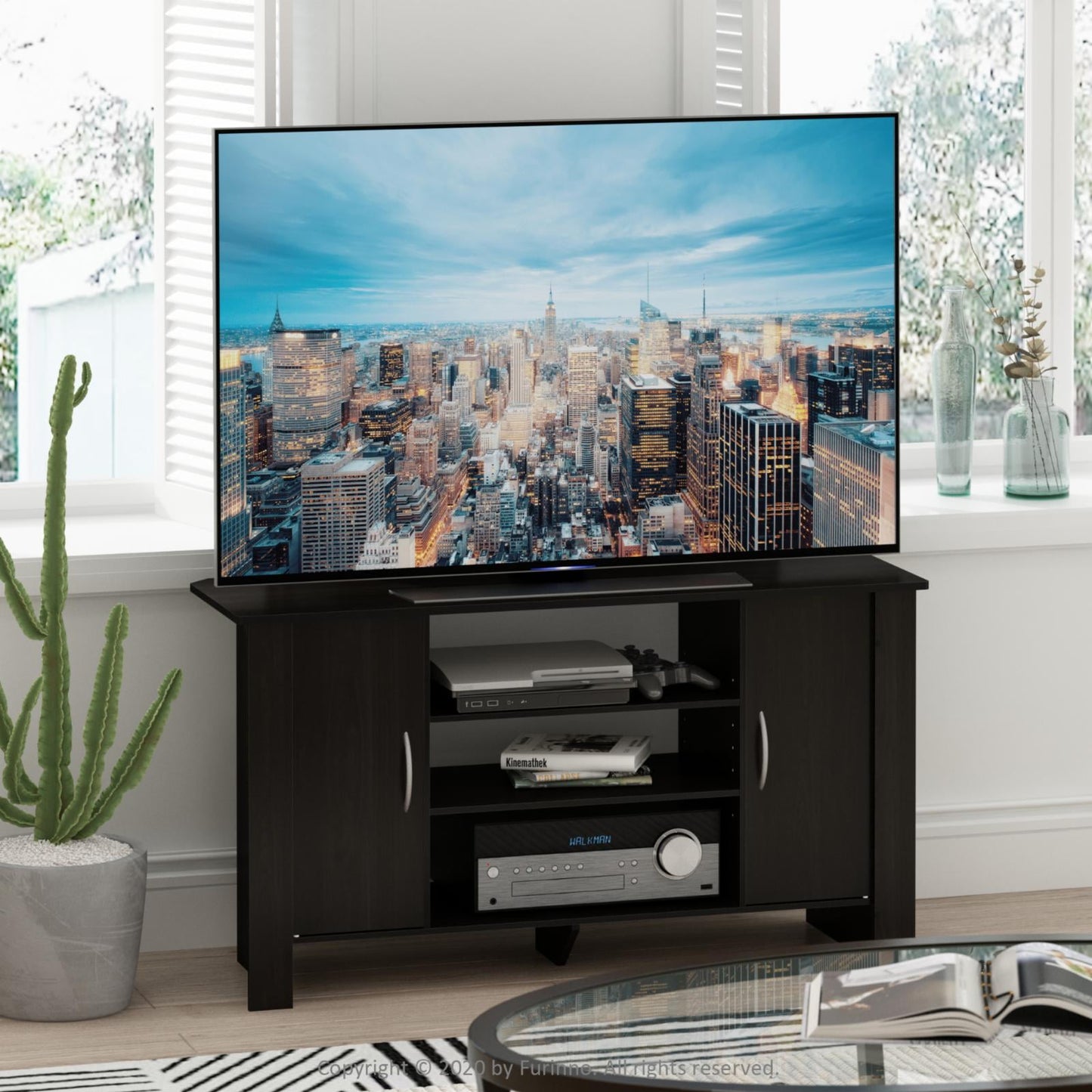 Furinno Econ TV Stand Entertainment Center