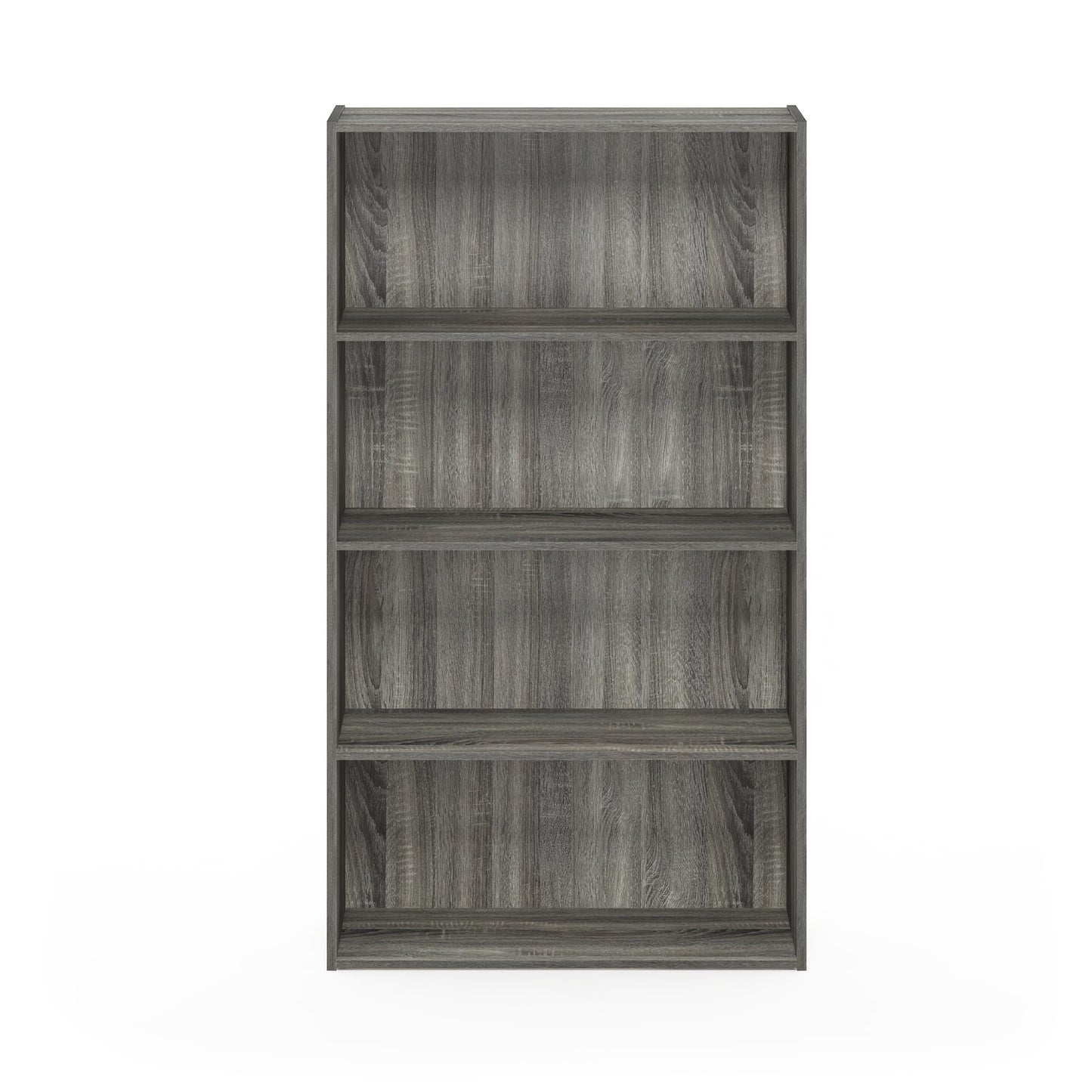 Furinno Pasir Contemporary Engineered Wood 4-Tier Open Shelf, Espresso