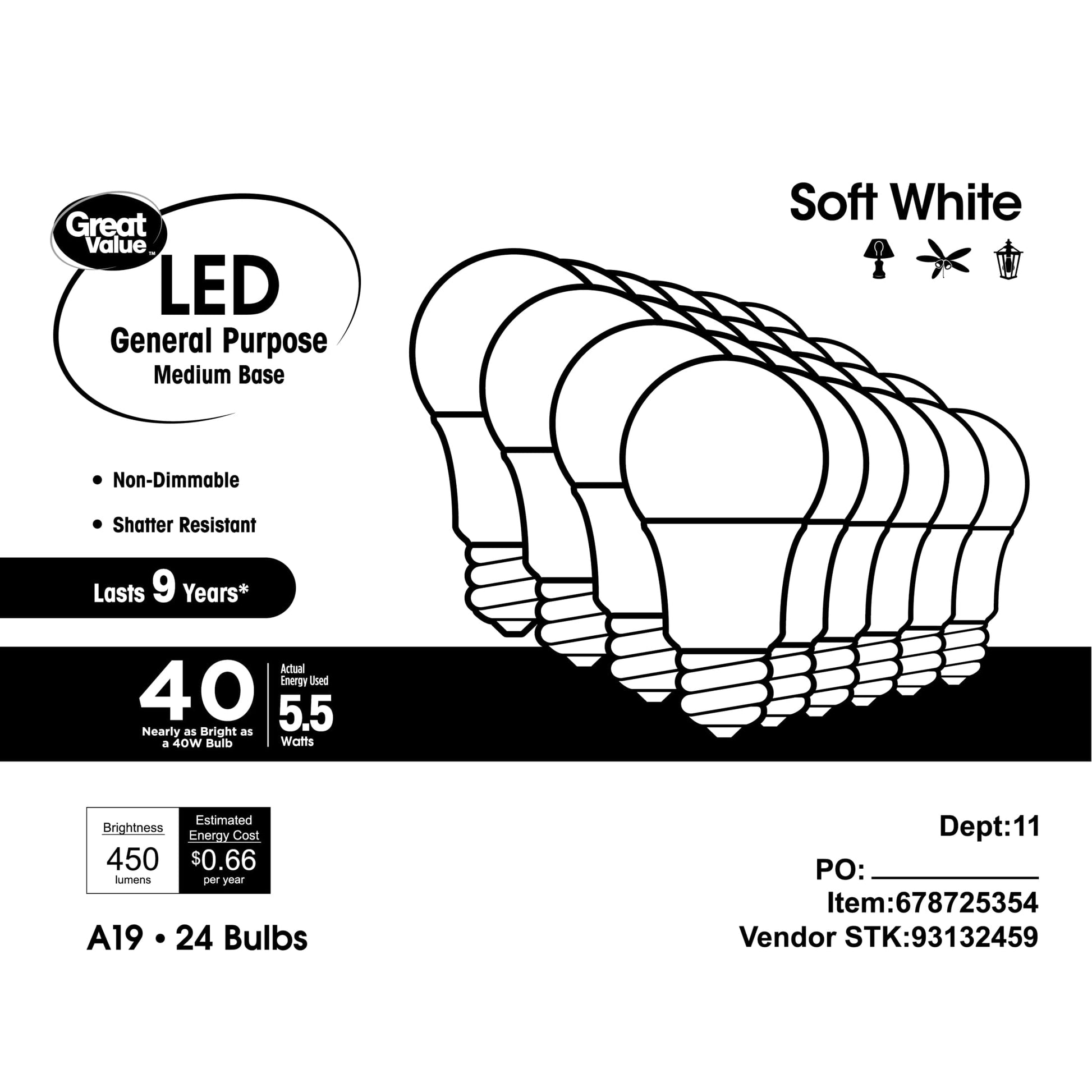 GV 40W 9YR SW 24PK