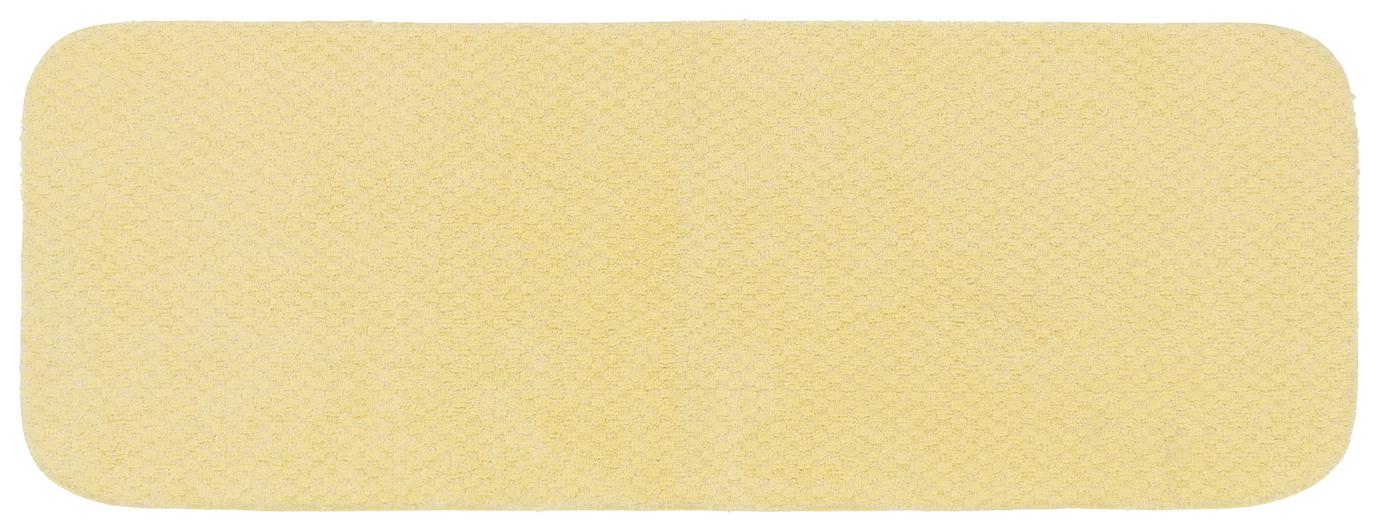 Garland Rug Cabernet Washable Nyon Rubber Ducky Yellow Bathroom Runner, 22" x 60"