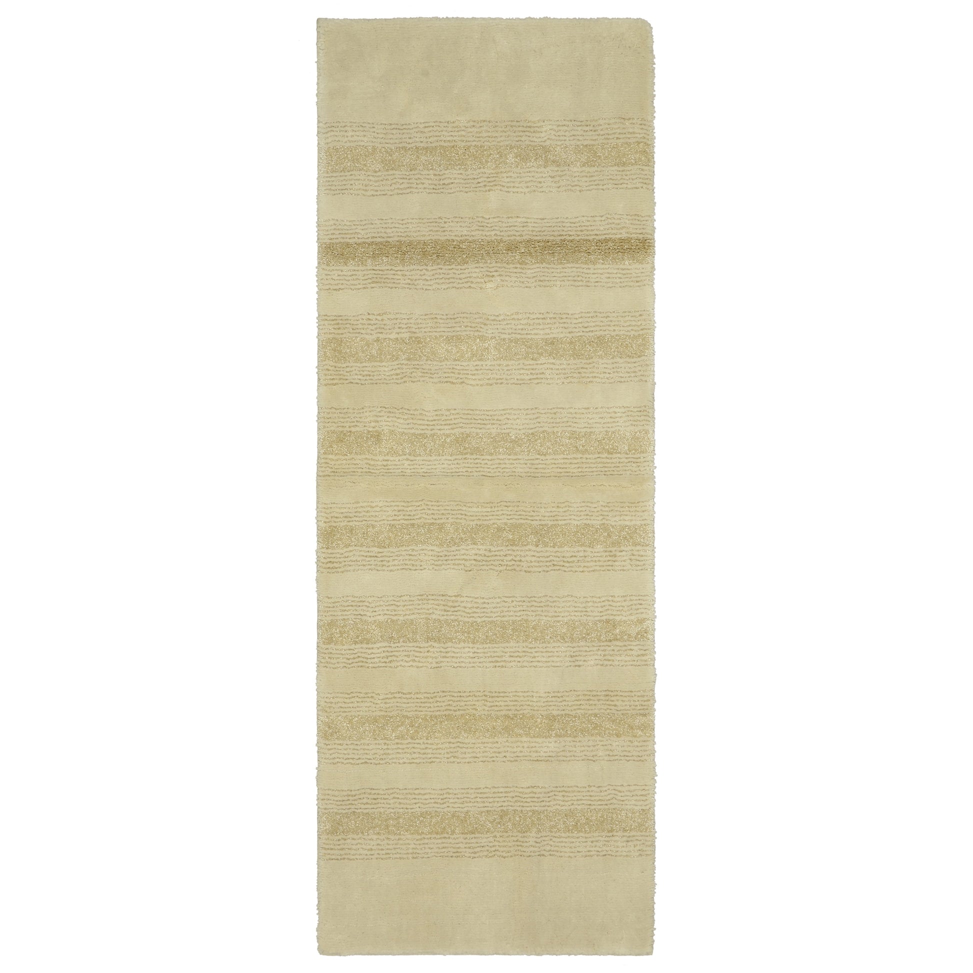 Garland Rug Essence Washable Nylon Linen Bathroom Runner, 22" x 60"