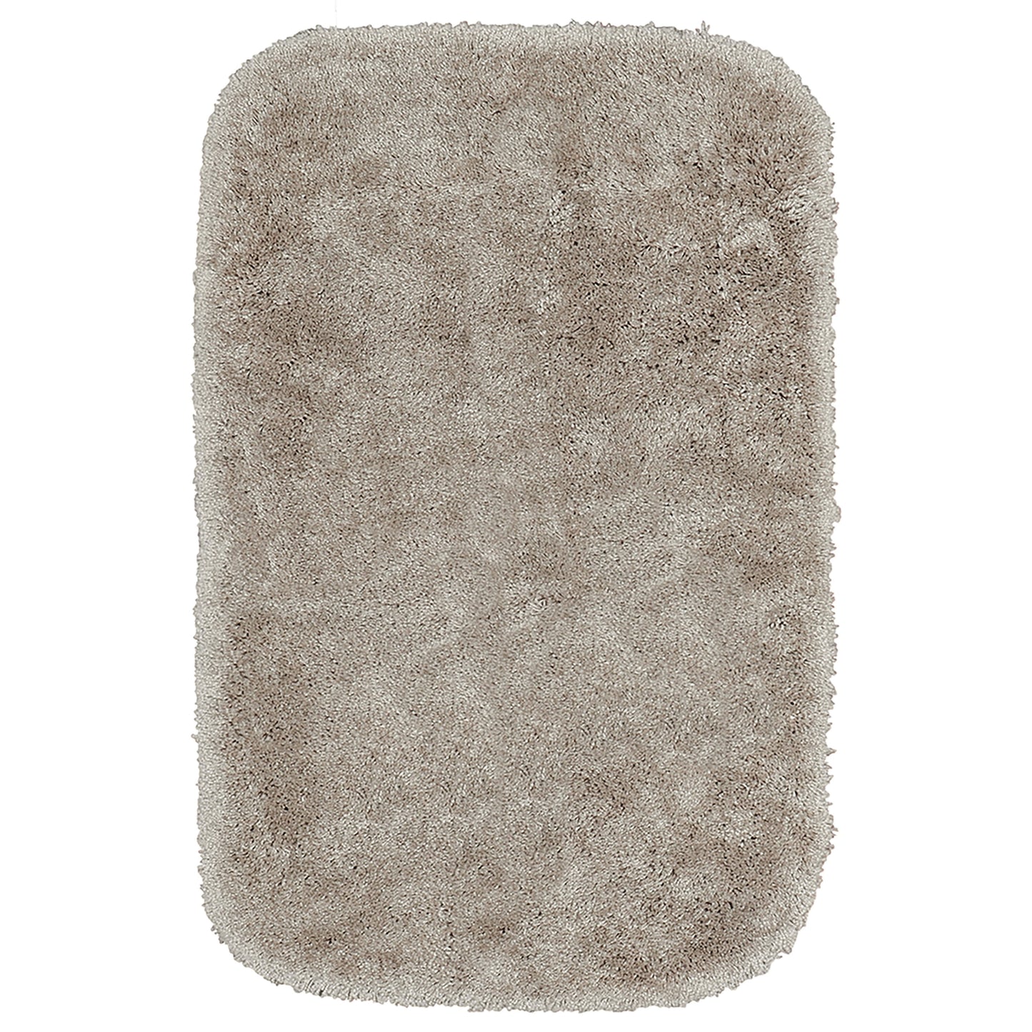 Garland Rug Finest Luxury Washable Nylon Taupe Bath Rug, 30" x 50"
