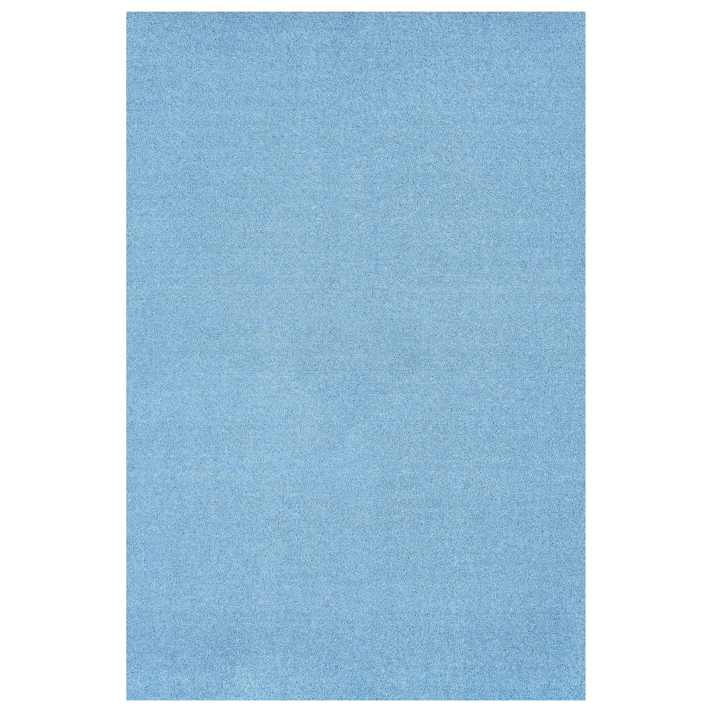 Garland Rug Gramercy Washable Polypropylene Basin Blue Bathroom Carpet, 4' x 6'