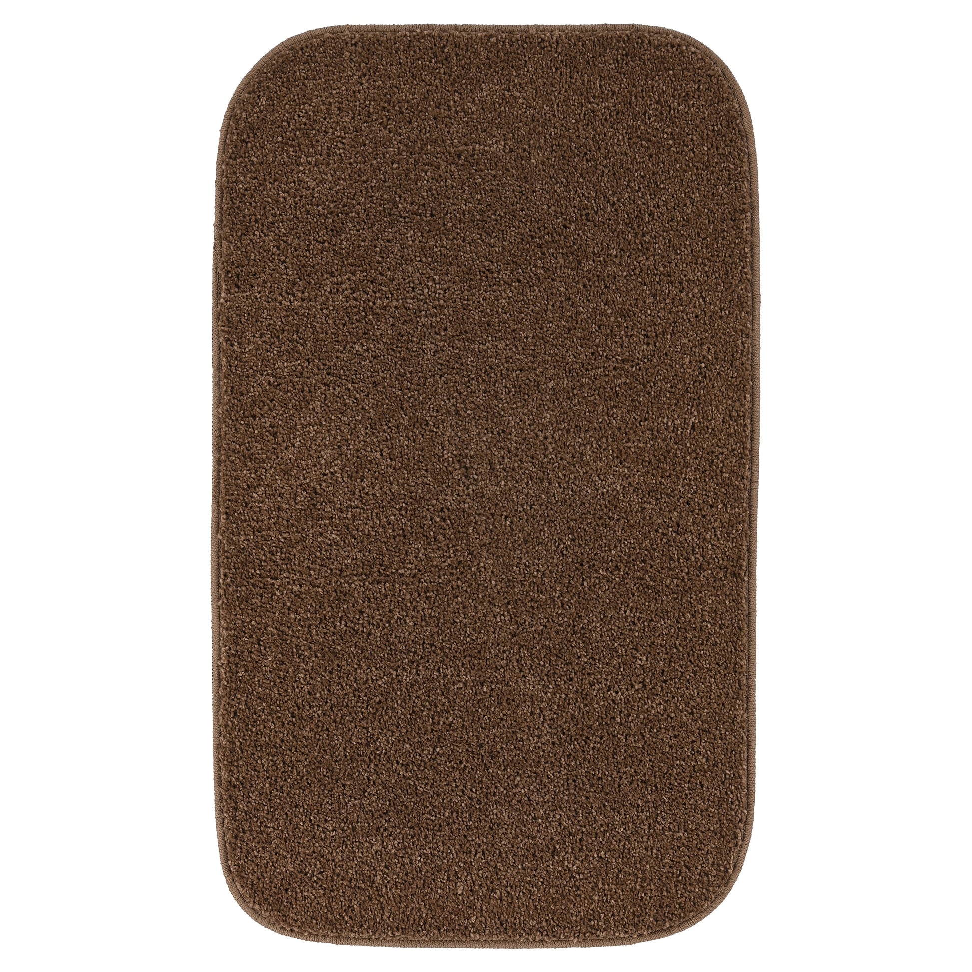 Garland Rug Gramercy Washable Polypropylene Cinnamon Bath Rug, 24" x 40"