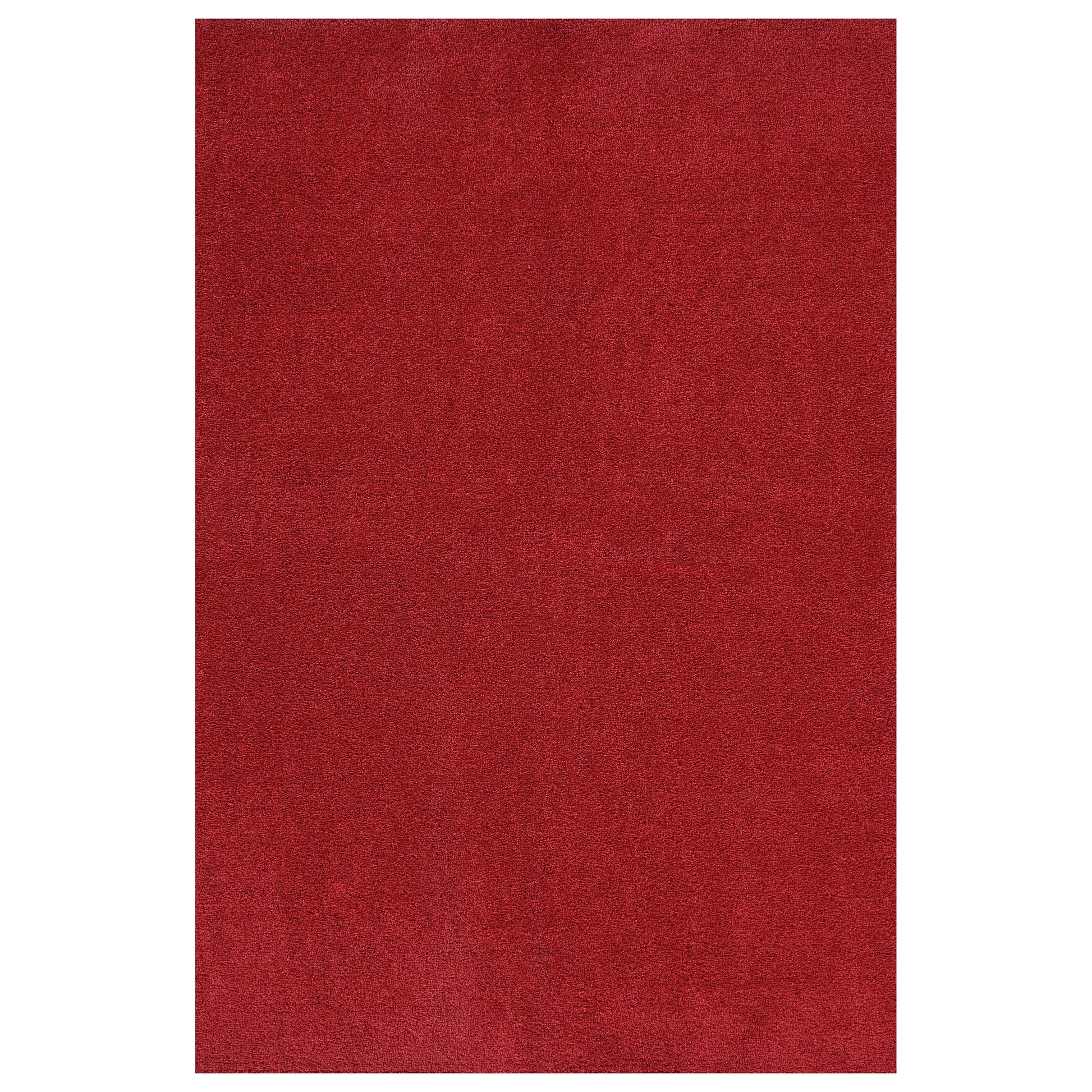 Garland Rug Gramercy Washable Polypropylene Classic Red Bathroom Carpet, 5' x 6'