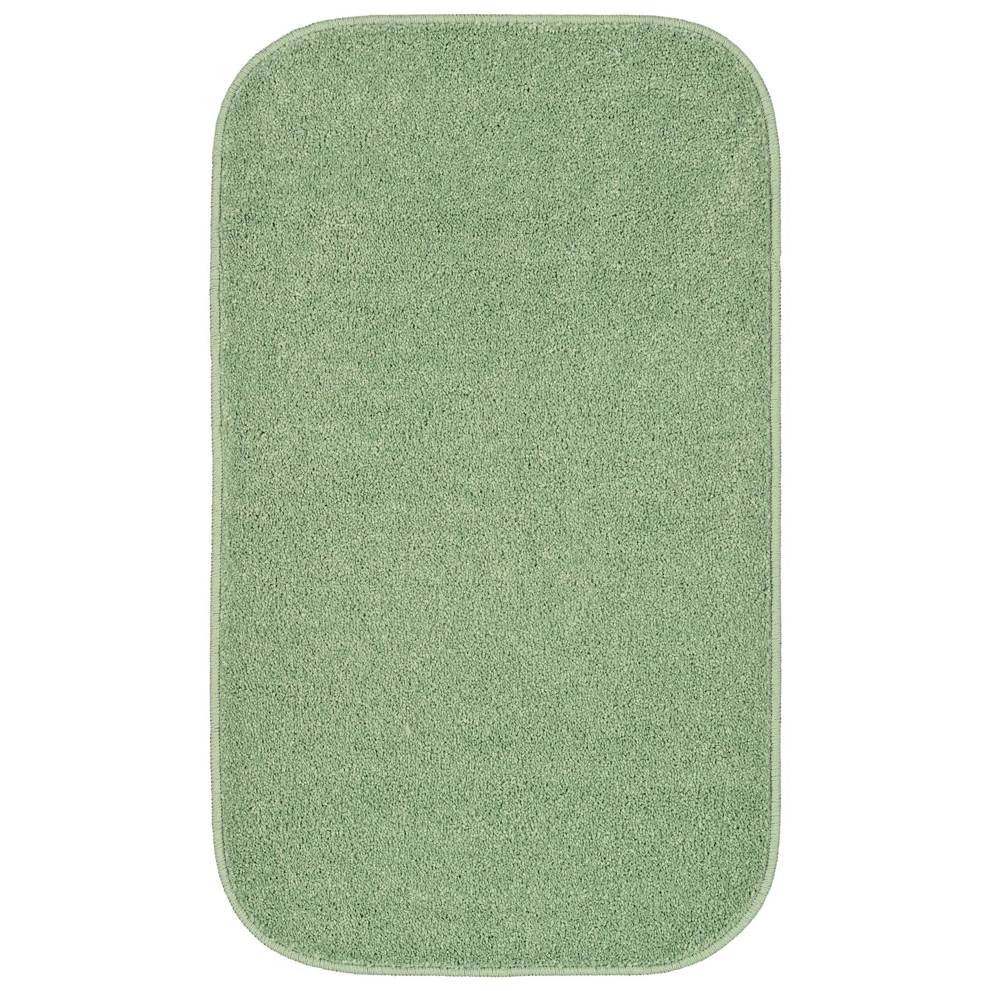 Garland Rug Gramercy Washable Polypropylene Deep Fern Bath Rug, 24" x 40"