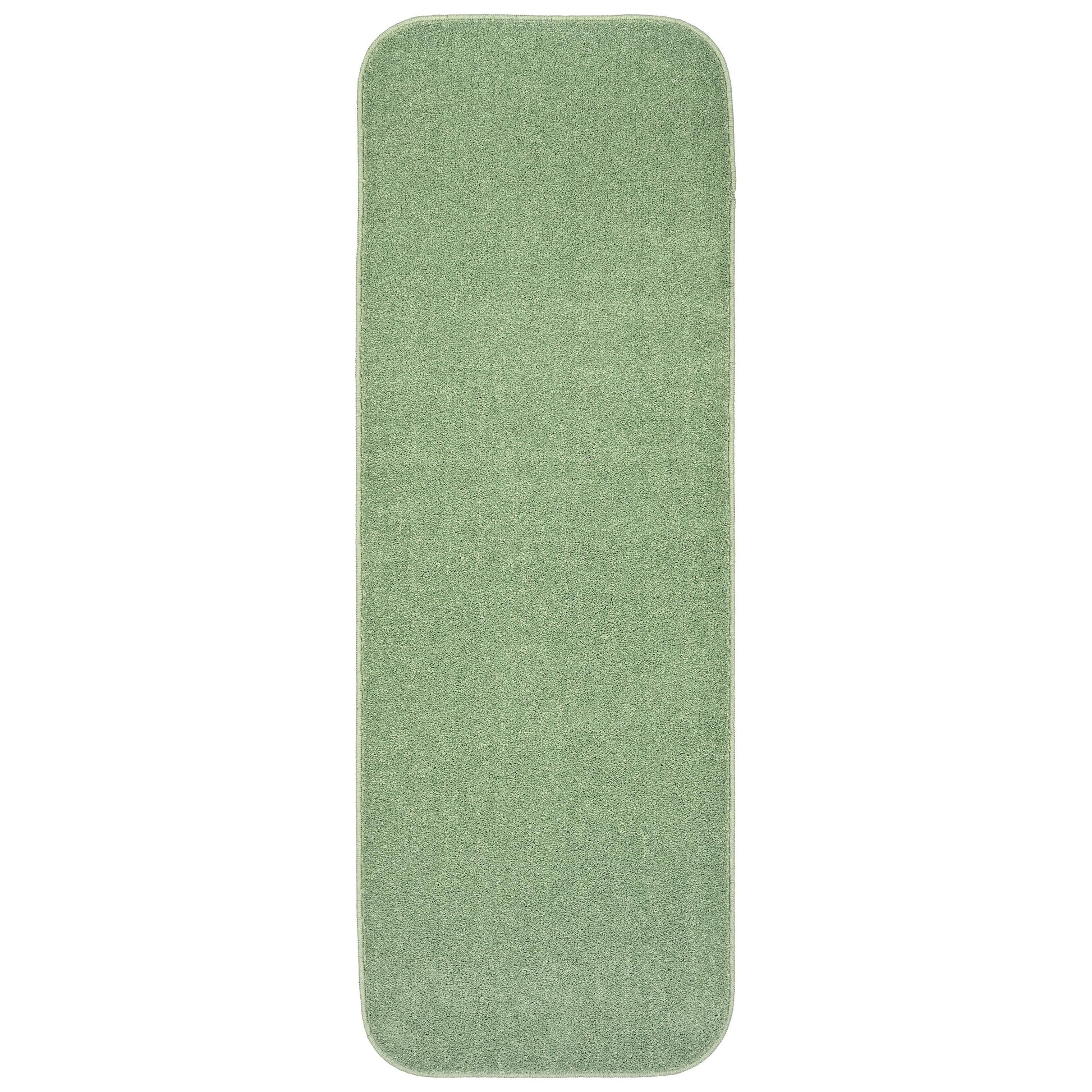 Garland Rug Gramercy Washable Polypropylene Deep Fern Bathroom Runner, 22â€ x 60â€