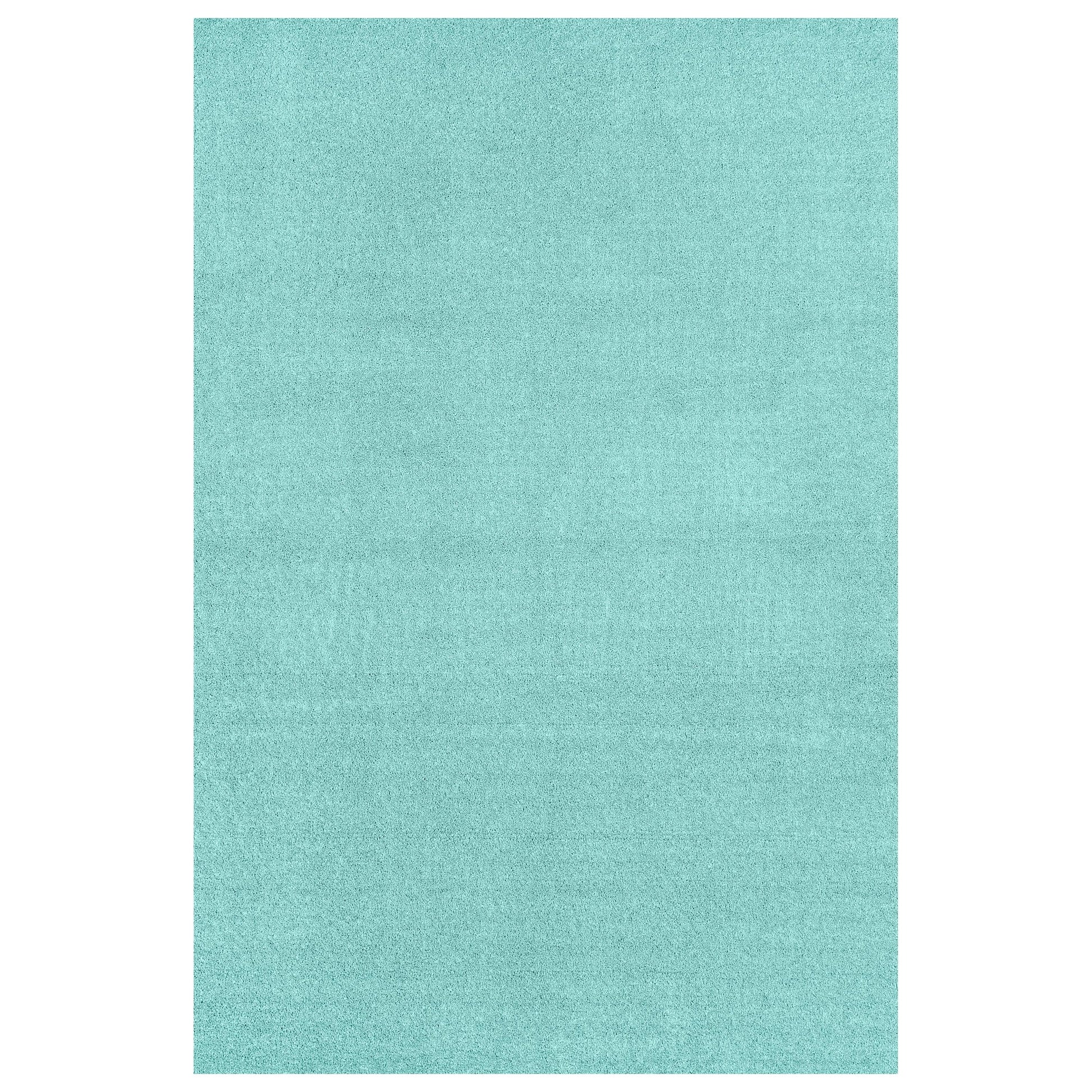 Garland Rug Gramercy Washable Polypropylene Sea Foam Bathroom Carpet, 5' x 6'