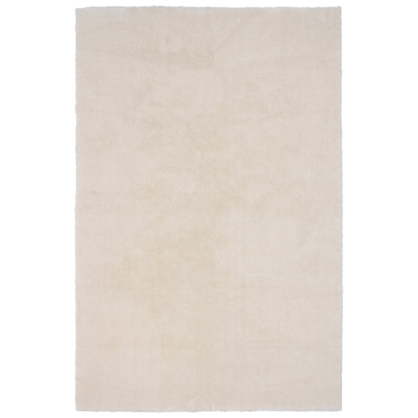 Garland Rug Room Size Washable Nylon Ivory Bathroom Carpet, 5' x 8'