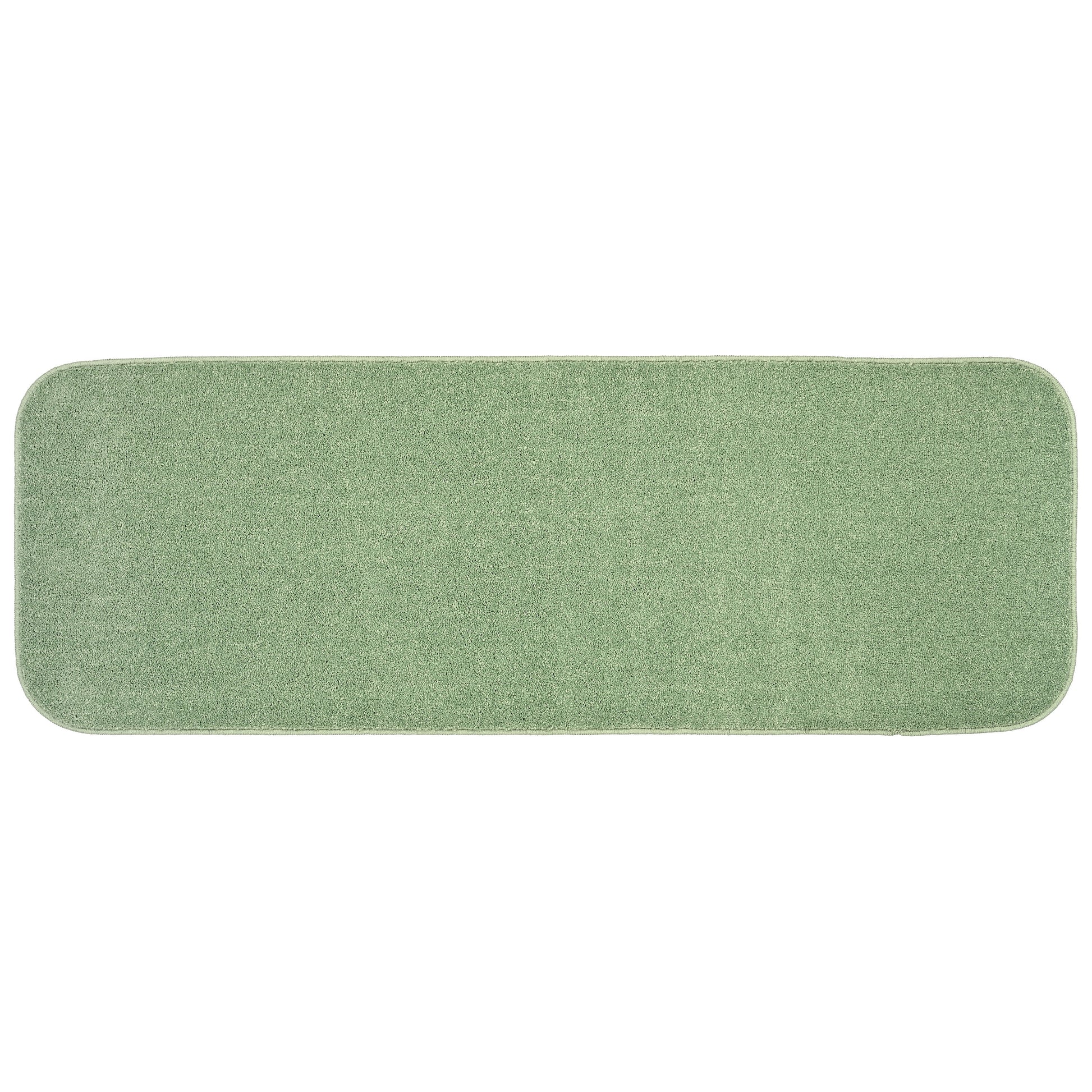 Garland Rug Sedona Washable Polypropylene Deep Fern Bathroom Runner, 22â€ x 60â€