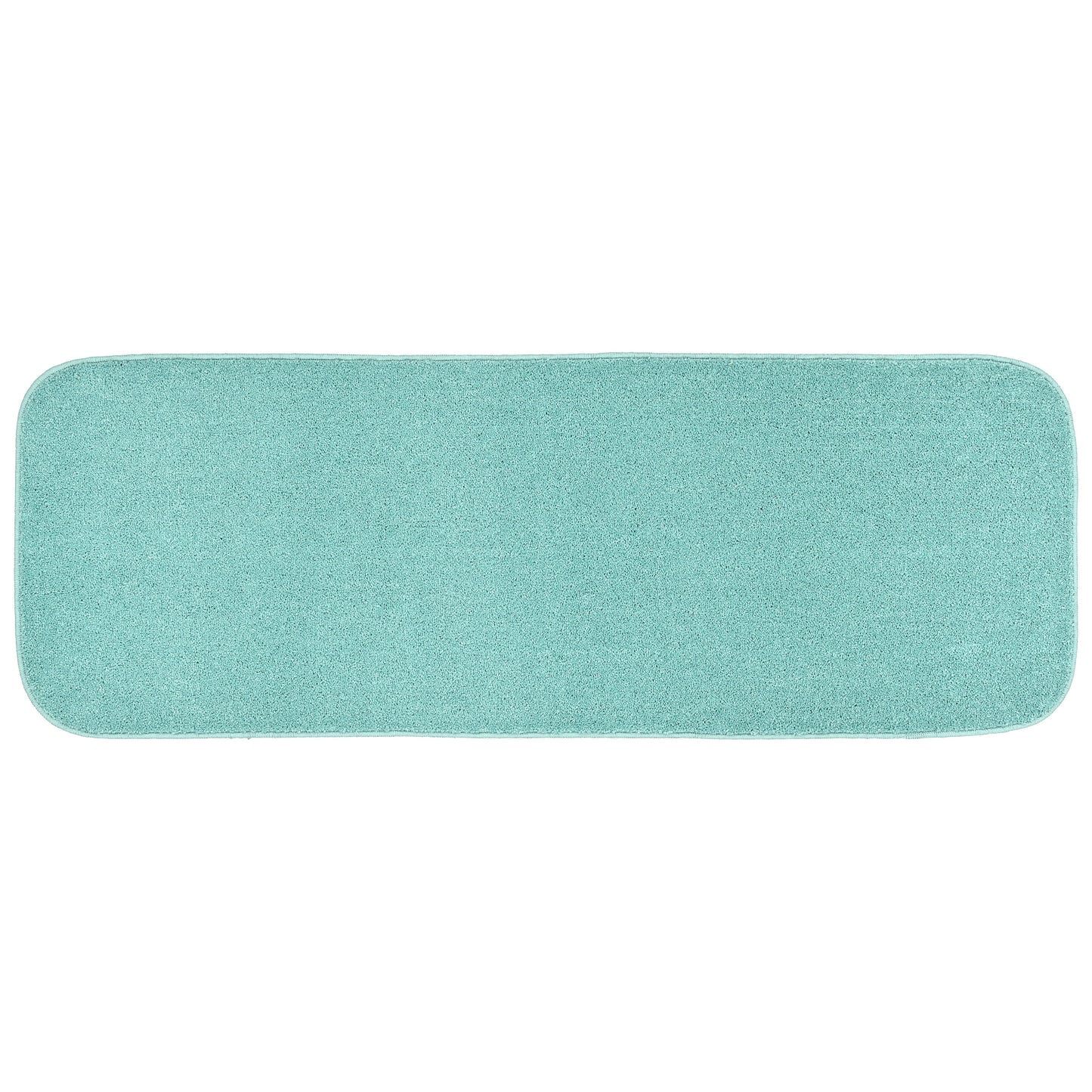 Garland Rug Sedona Washable Polypropylene Sea Foam Bathroom Runner, 22â€ x 60â€