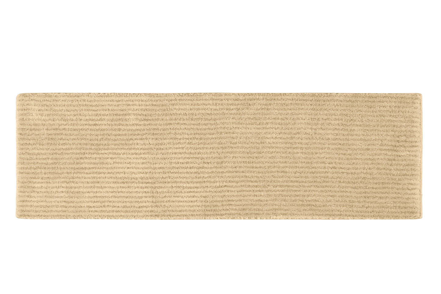 Garland Rug Sheridan Washable Nylon Linen Bathroom Runner, 22" x 60"