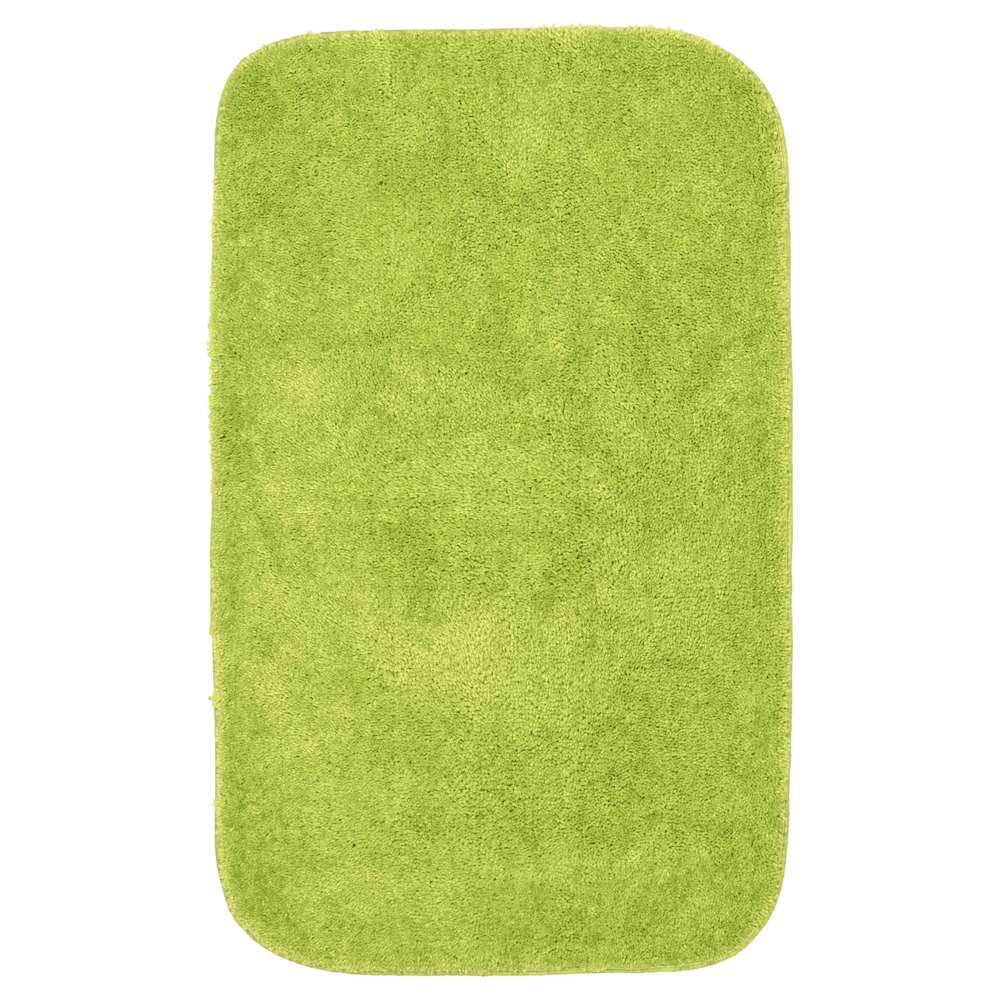 Garland Rug Traditional Washable Nylon Lime-Aid Bath Rug, 24" x 40"