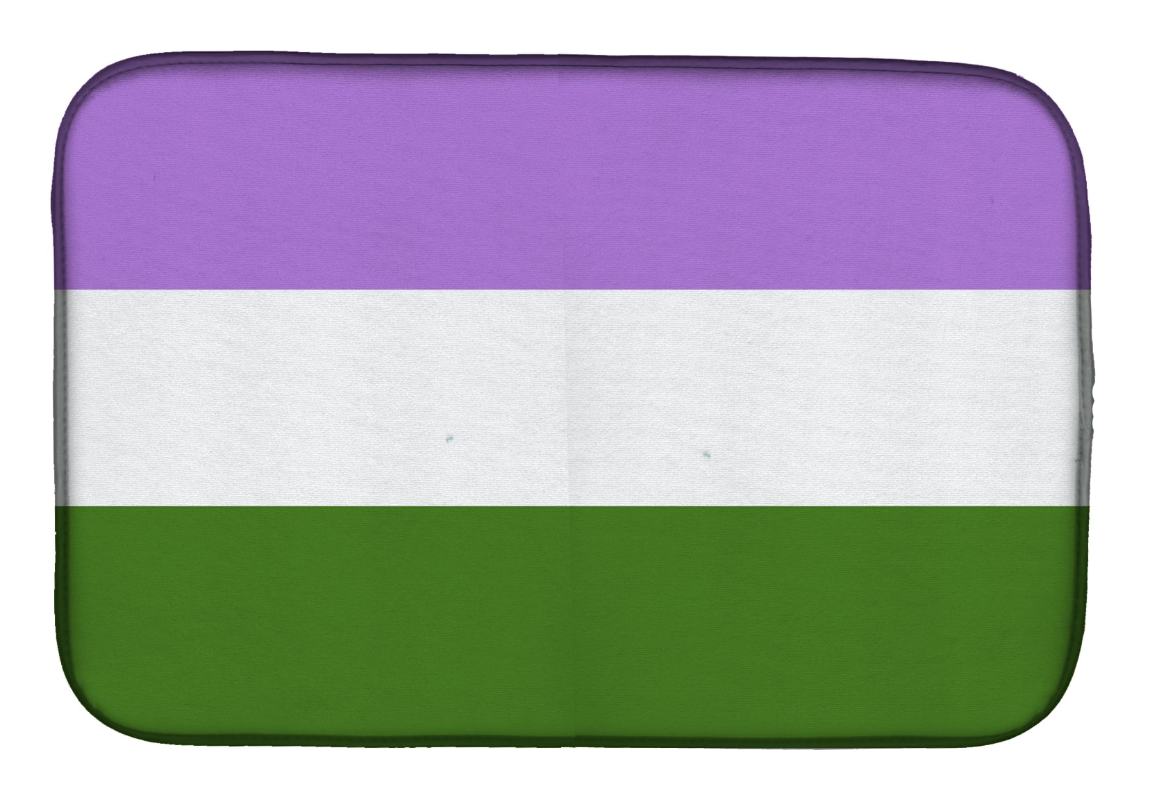 Genderqueer Pride Dish Drying Mat