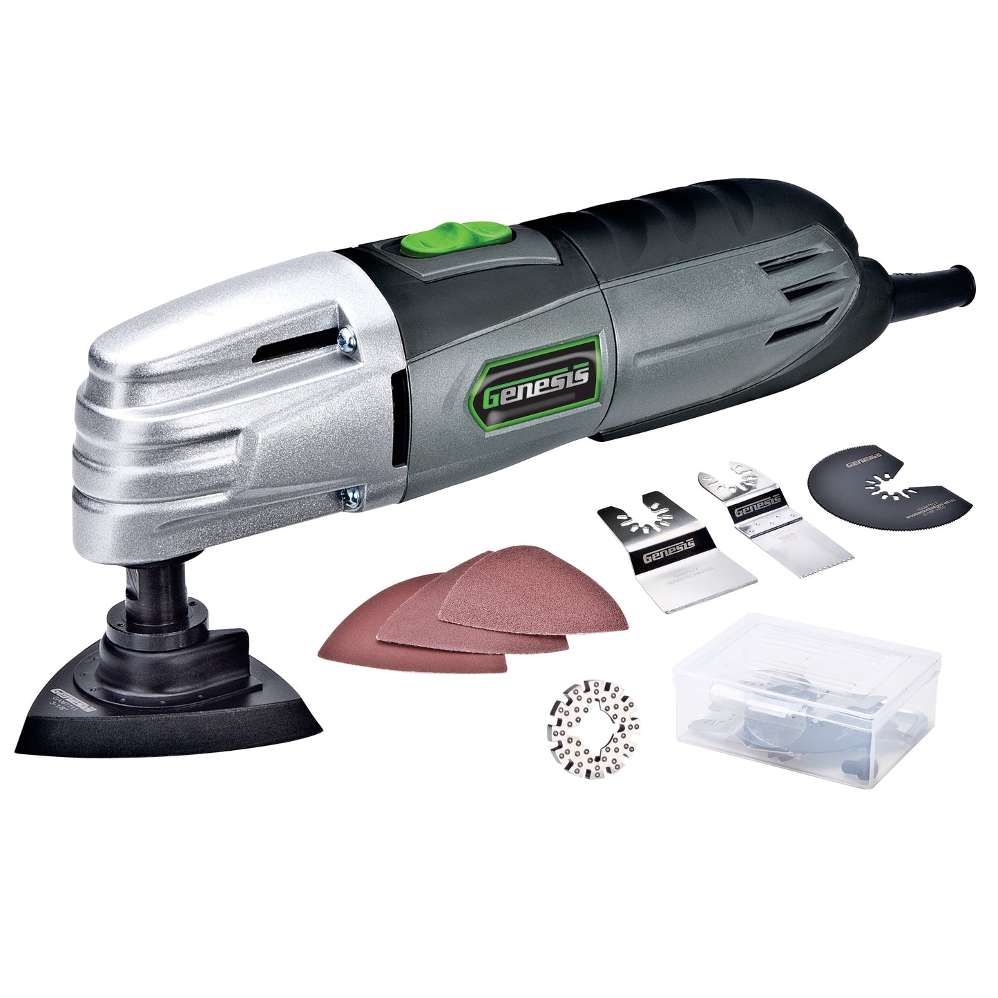 Genesis 1.5 Amp Multi-Purpose Oscillating Tool with Accessory Kit