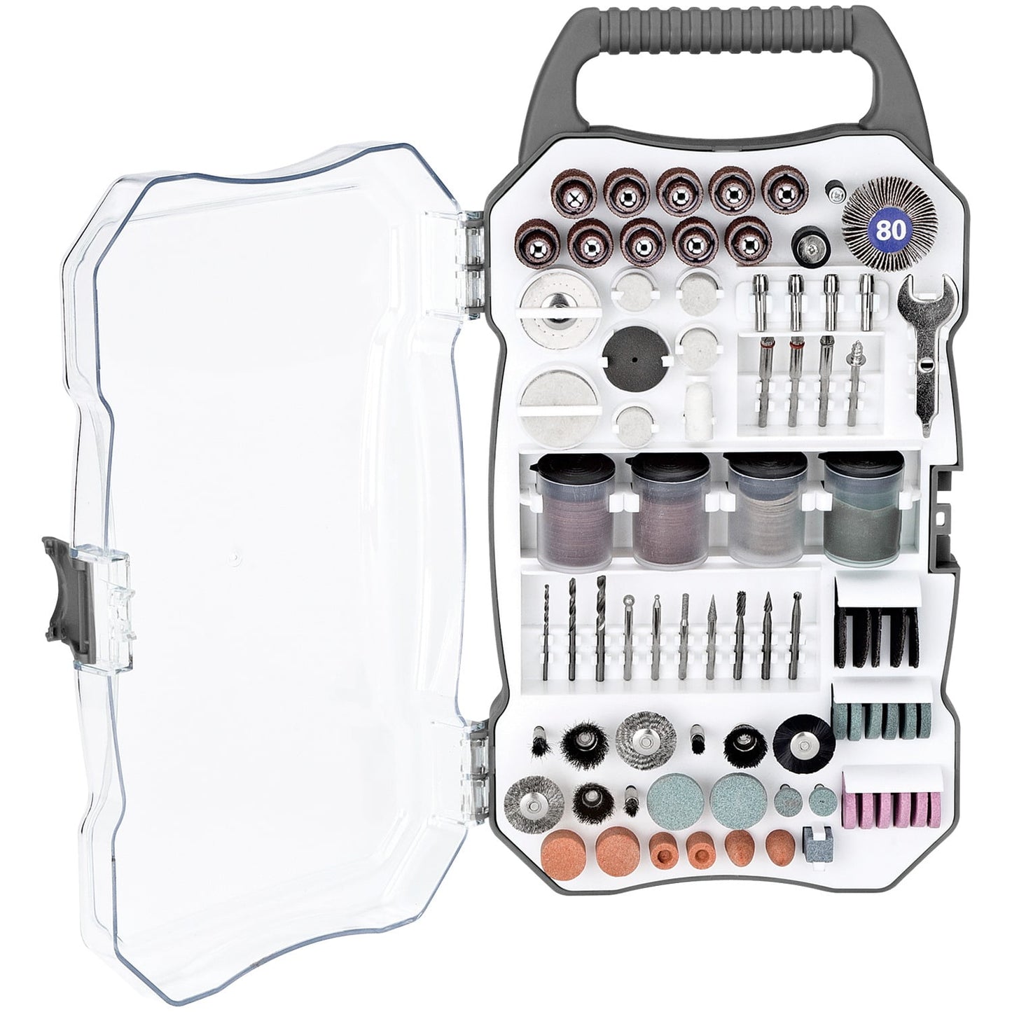 Genesis 208-Piece Rotary Tool Accessory Set, GART208PT