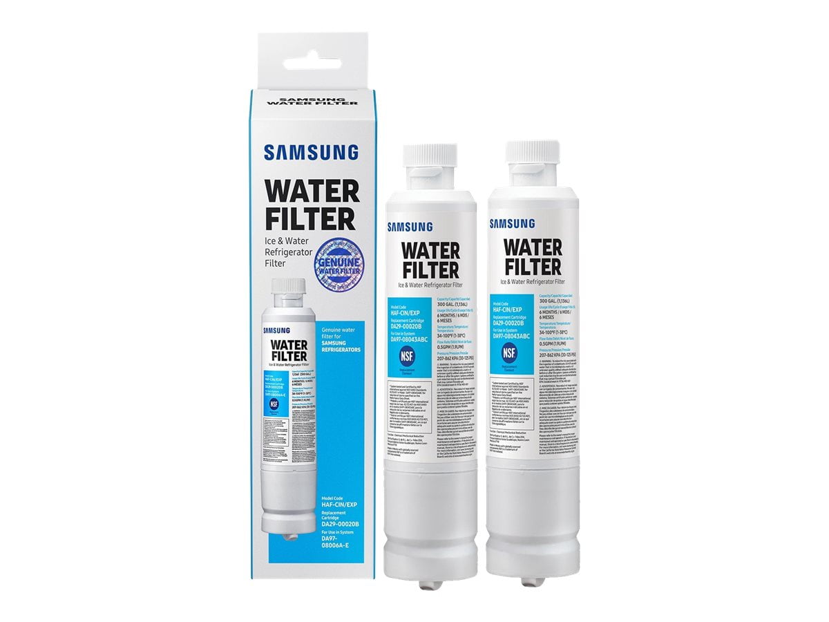 Samsung Genuine Water Filter, Haf-Cin, 2 Pack