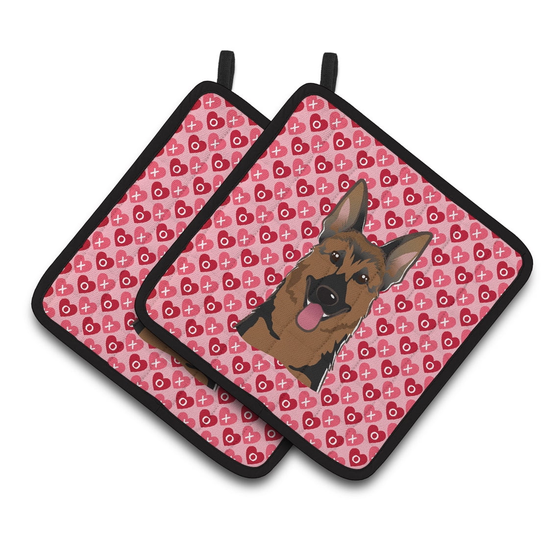 German Shepherd Pair of Pot Holders