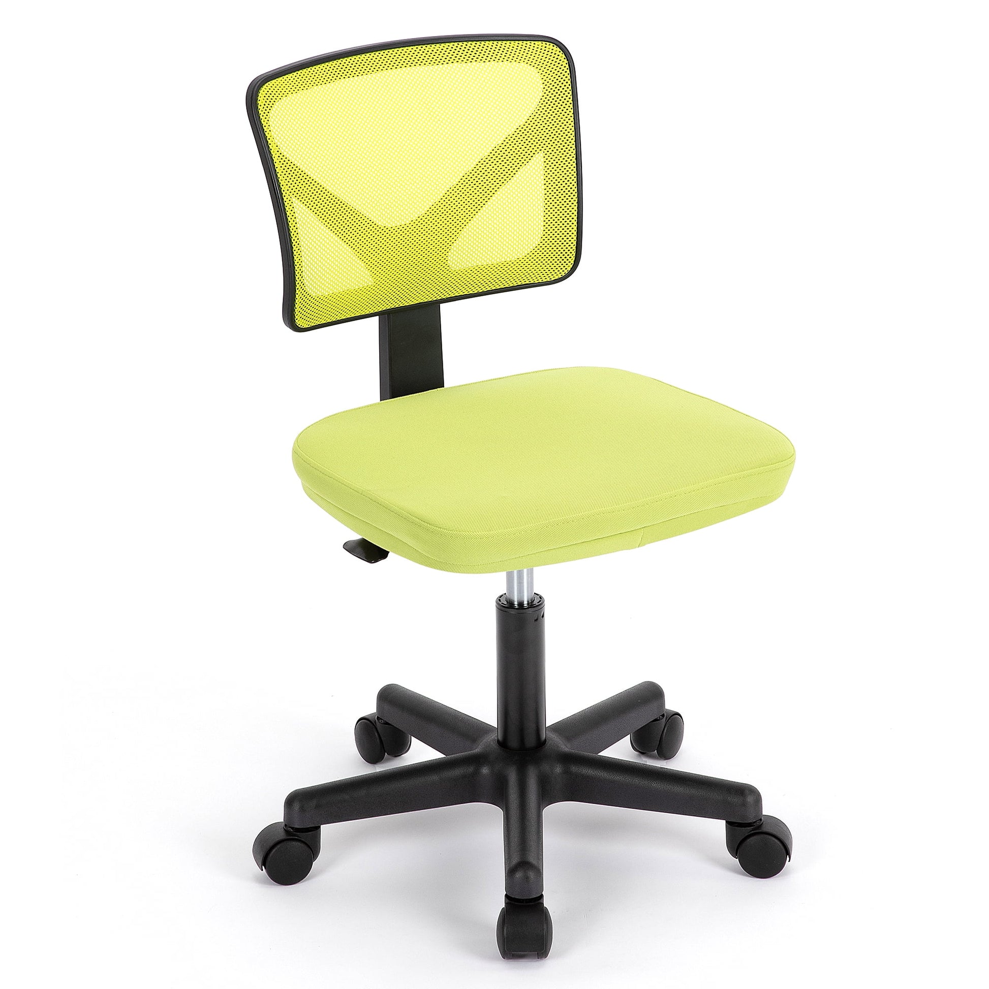 Gianna Mesh Task Chair with Padded Seat for Home Office, Orange
