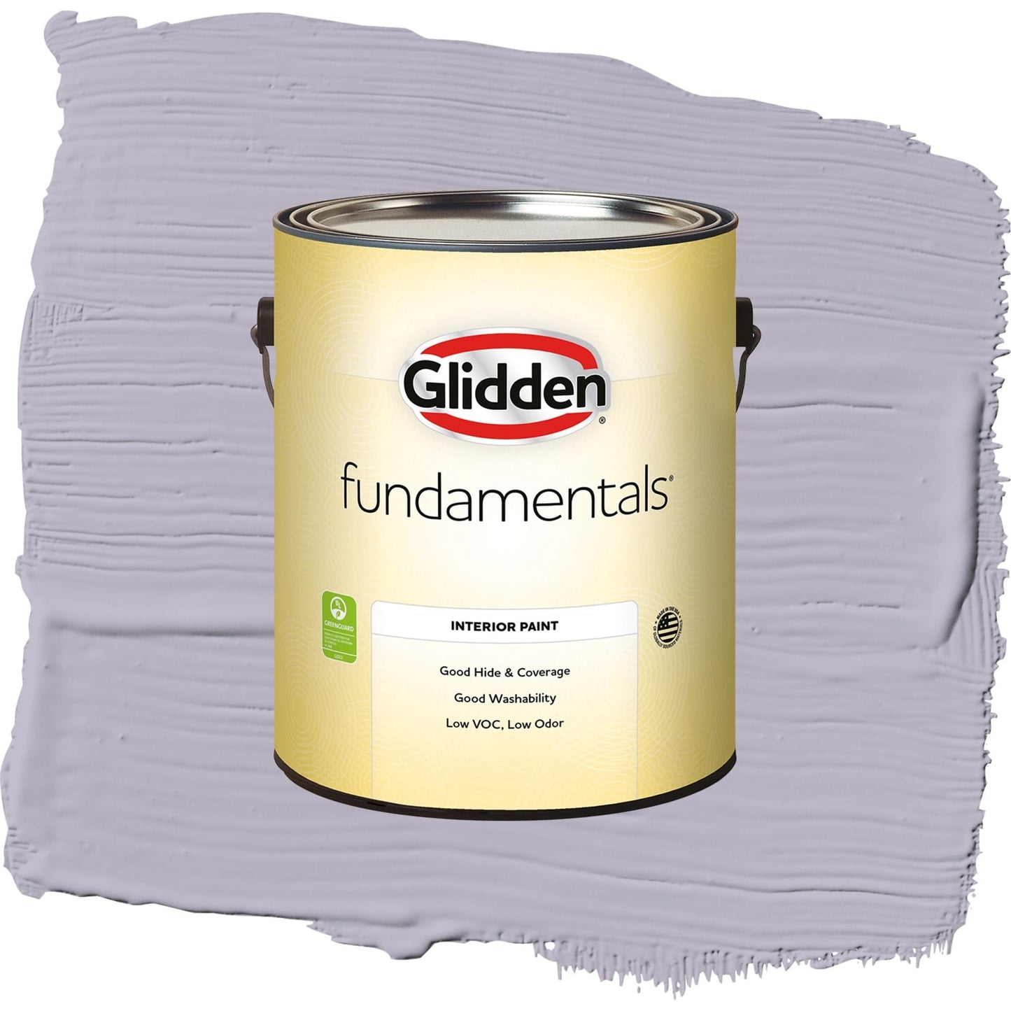 Glidden Fundamentals Cloudberry / Purple, Semi-Gloss Interior Paint, 1 Gallon