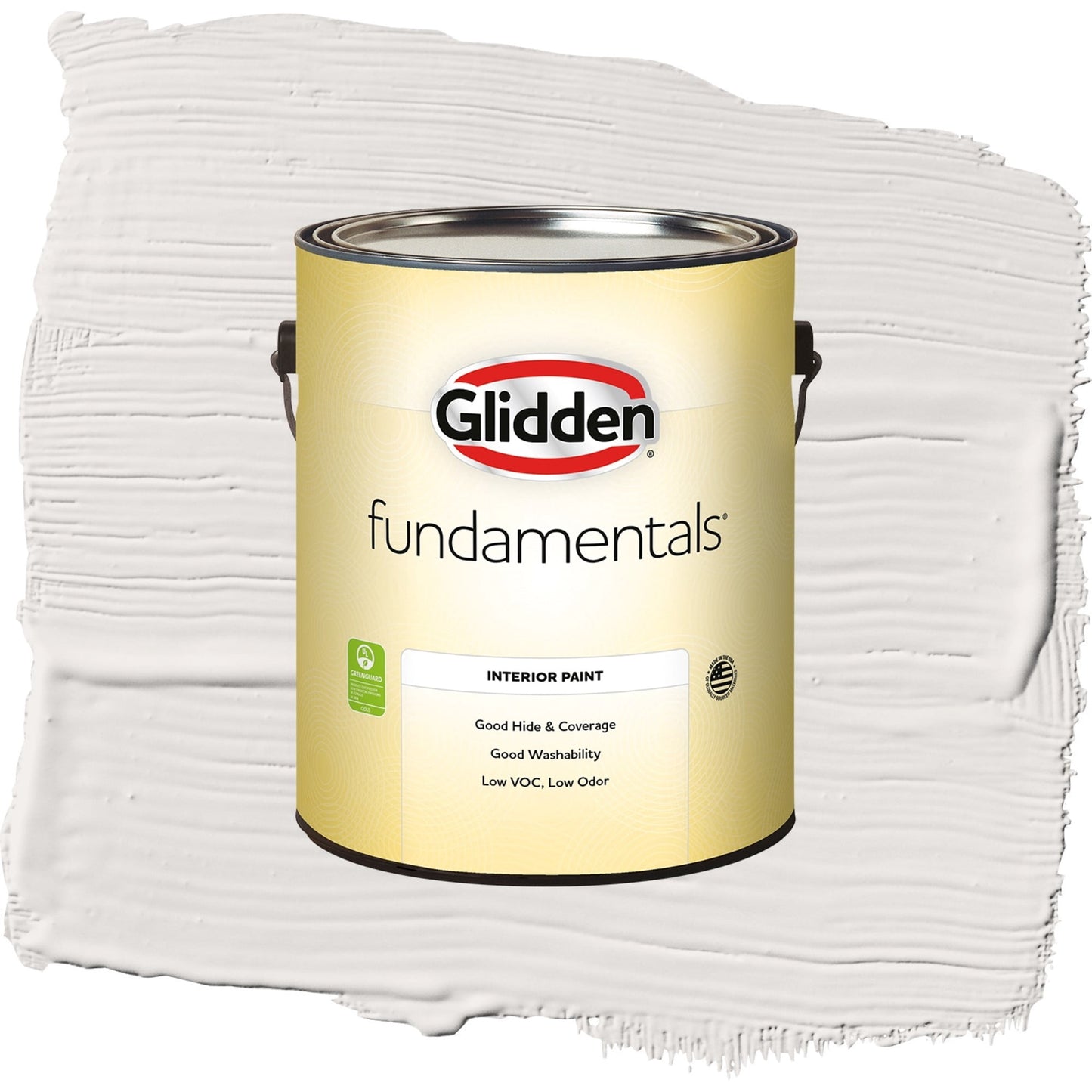 Glidden Fundamentals Dusky Dawn / Grey, Semi-Gloss Interior Paint, 1 Gallon