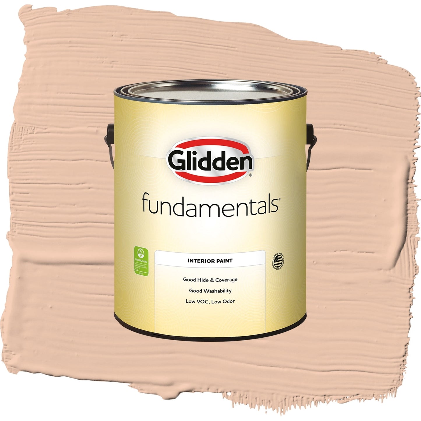 Glidden Fundamentals Beach Vibes / Orange, Eggshell Interior Paint, 1 Gallon