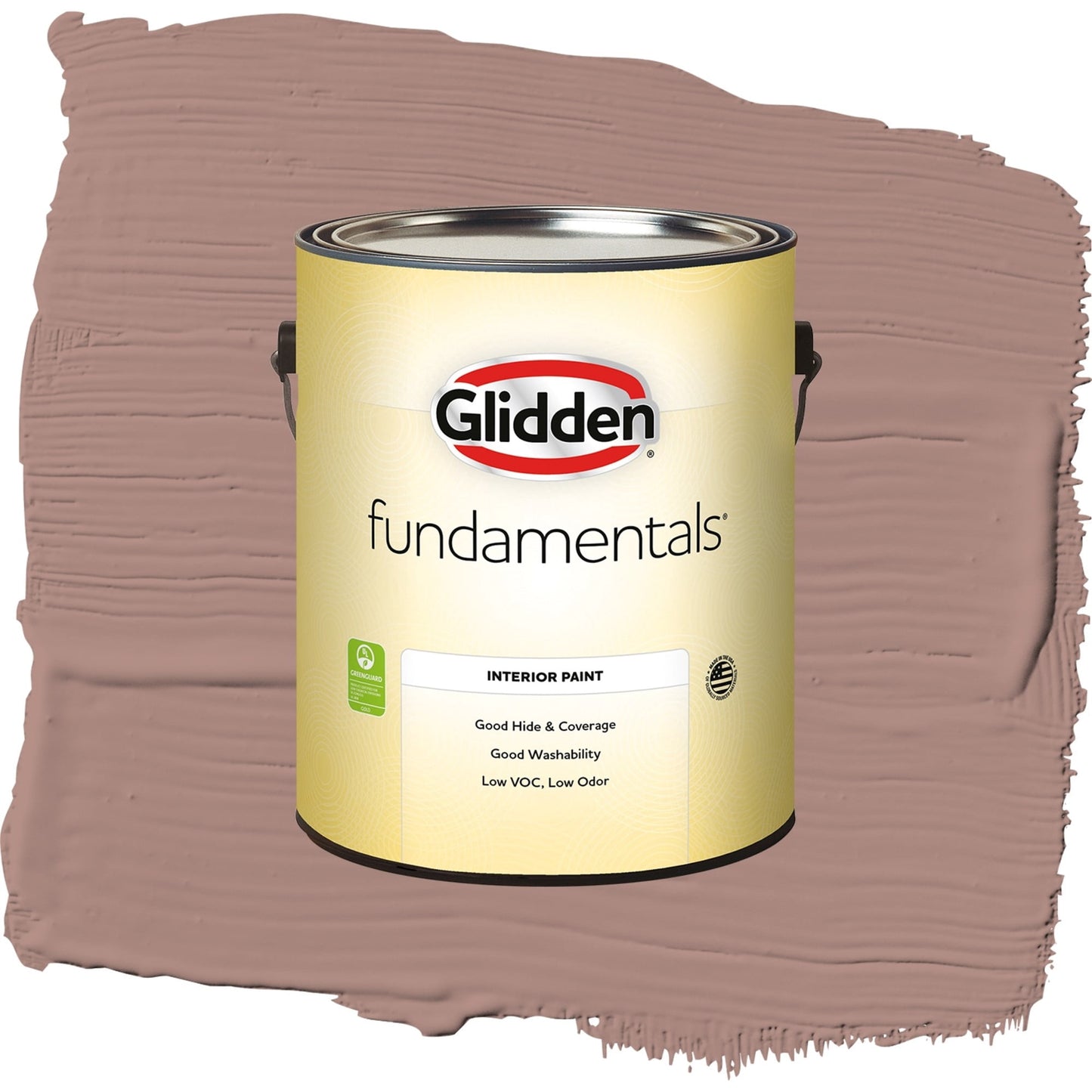Glidden Fundamentals Bedford Brown / Red, Eggshell Interior Paint, 1 Gallon