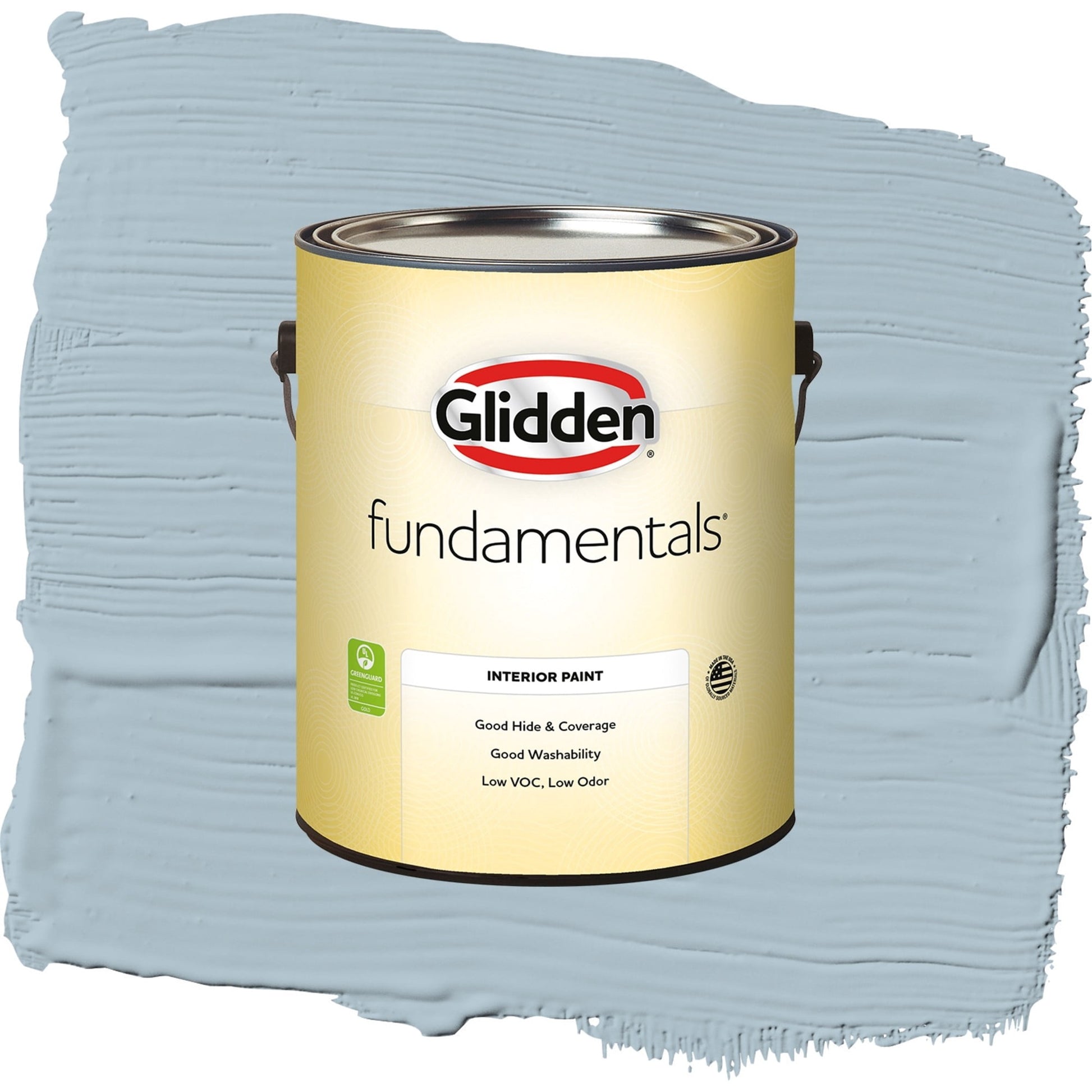 Glidden Fundamentals Chambray / Blue, Eggshell Interior Paint, 1 Gallon