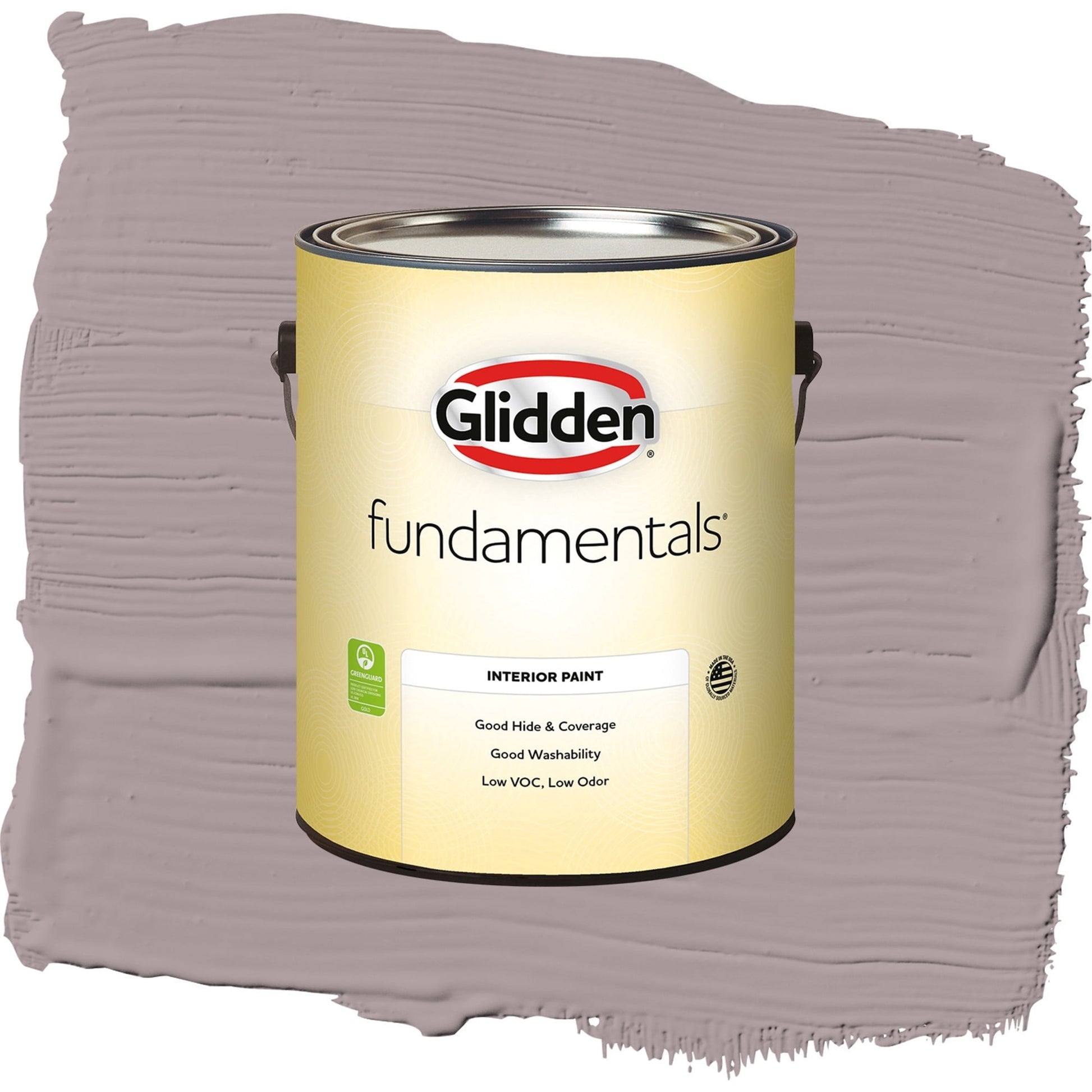 Glidden Fundamentals Coffee Custard / Purple, Eggshell Interior Paint, 1 Gallon