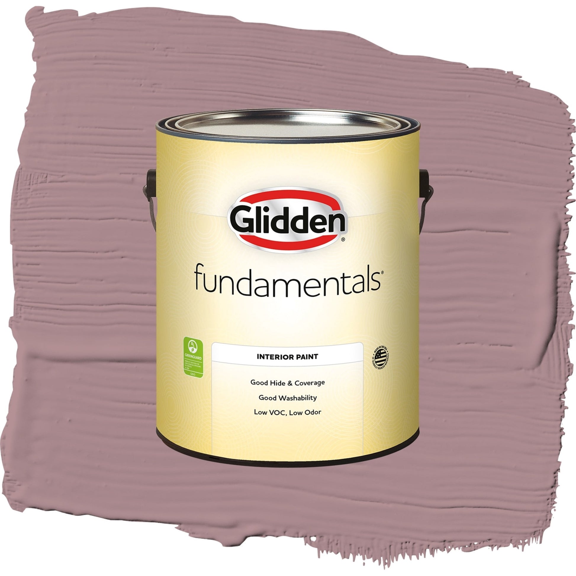 Glidden Fundamentals Coffee Rose / Purple, Eggshell Interior Paint, 1 Gallon