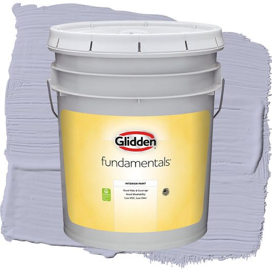 Glidden Fundamentals Cosmic / Purple, Eggshell Interior Paint, 5 Gallon