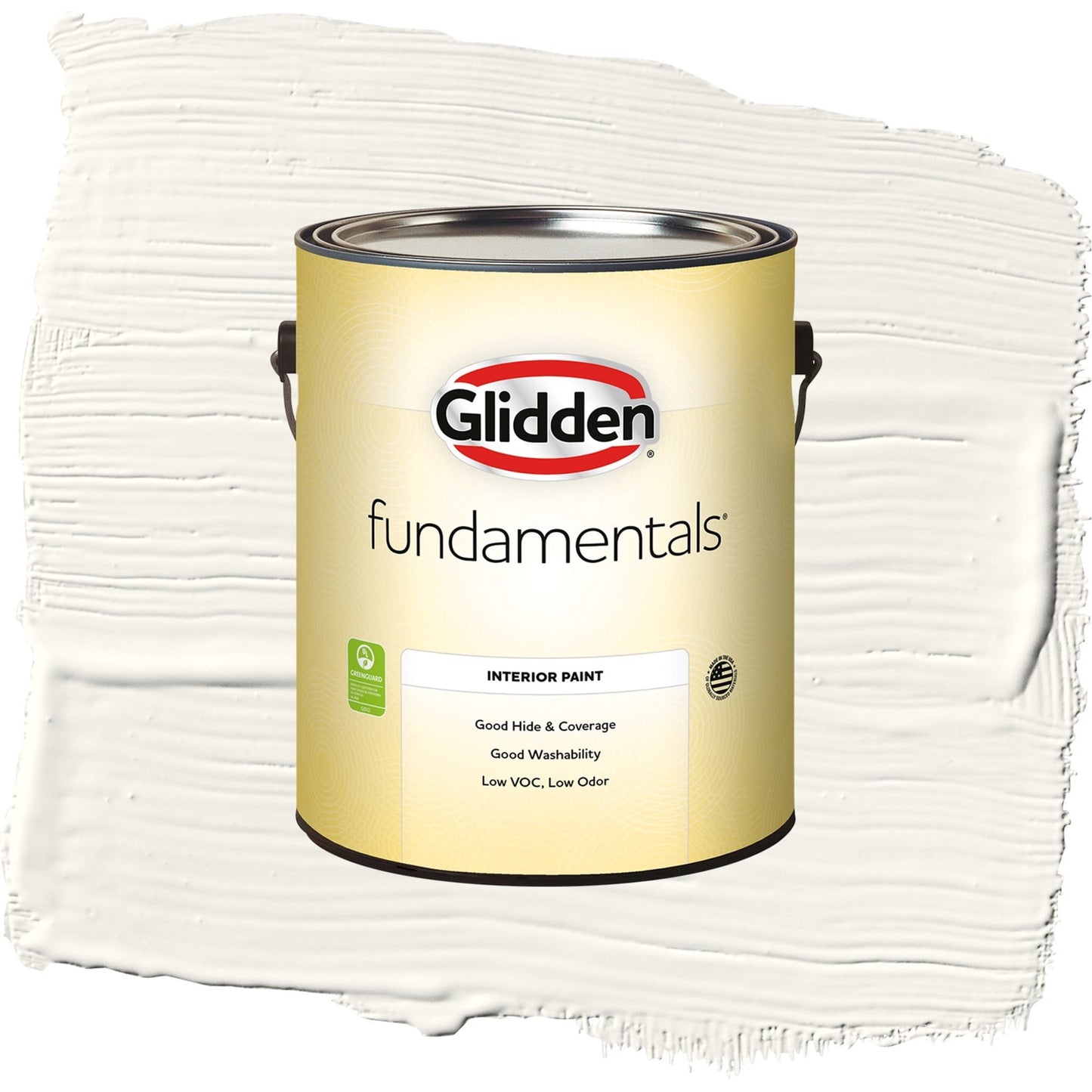 Glidden Fundamentals Cotton Tail / Gray, Eggshell Interior Paint, 1 Gallon