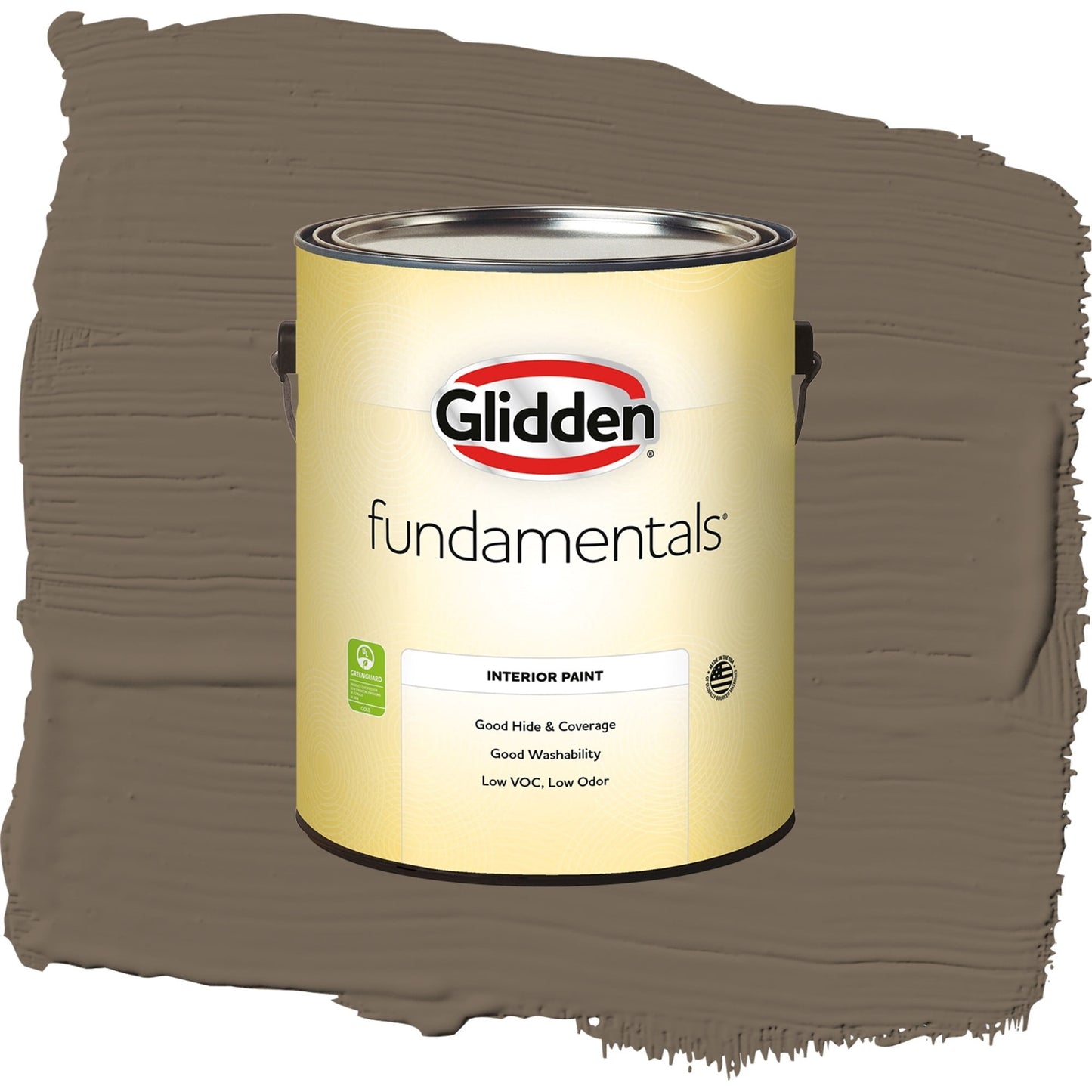 Glidden Fundamentals Curlew / Brown, Eggshell Interior Paint, 1 Gallon