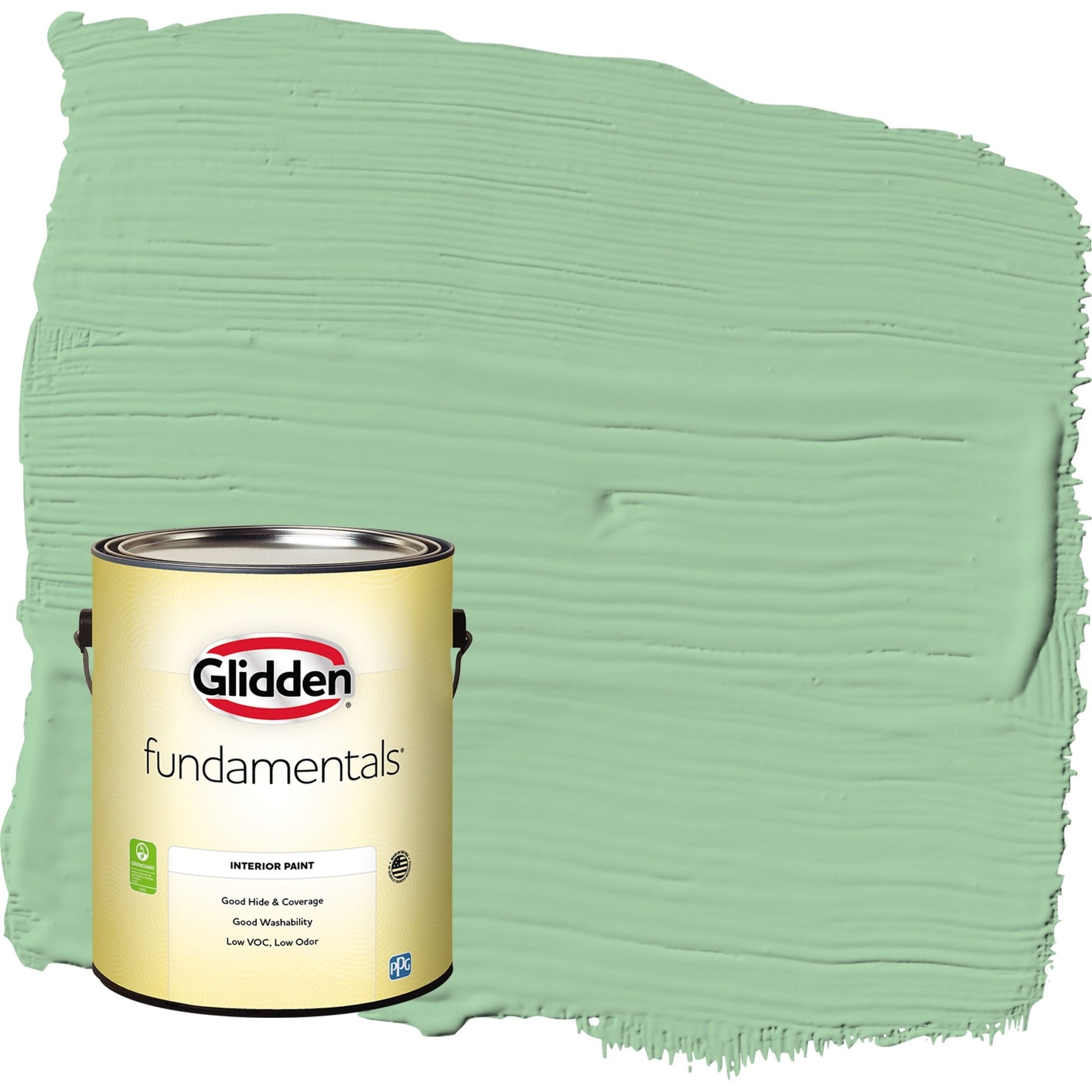 Glidden Fundamentals French Market / Green, Eggshell Interior Paint, 1 Gallon