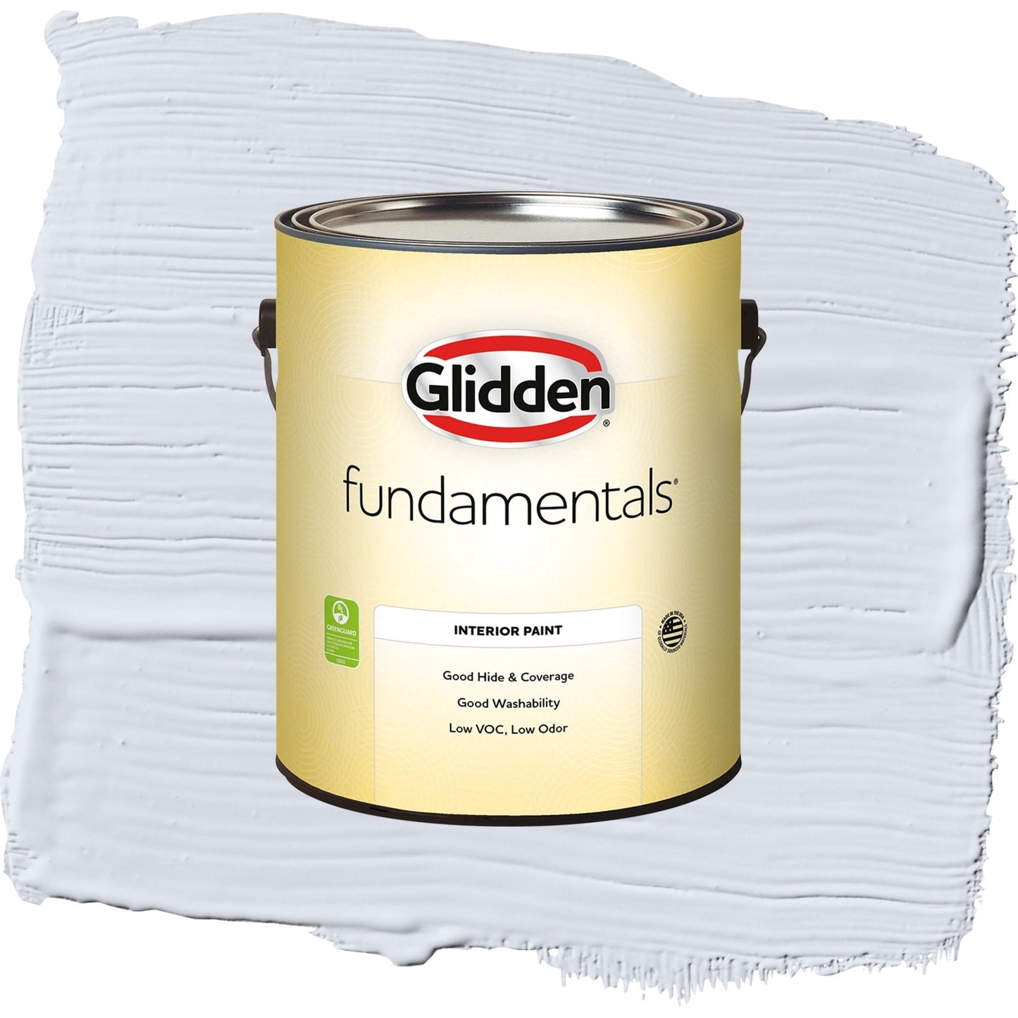 Glidden Fundamentals Irradiant Iris / Purple, Eggshell Interior Paint, 1 Gallon