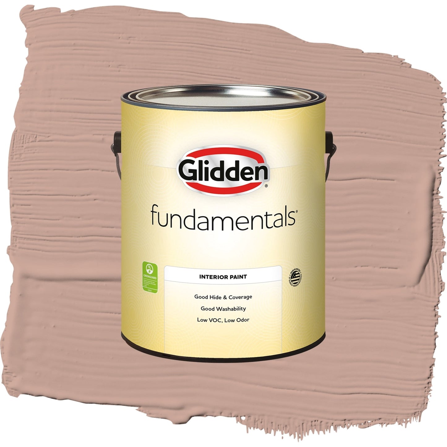 Glidden Fundamentals Just Rosey / Orange, Semi-Gloss Interior Paint, 1 Gallon