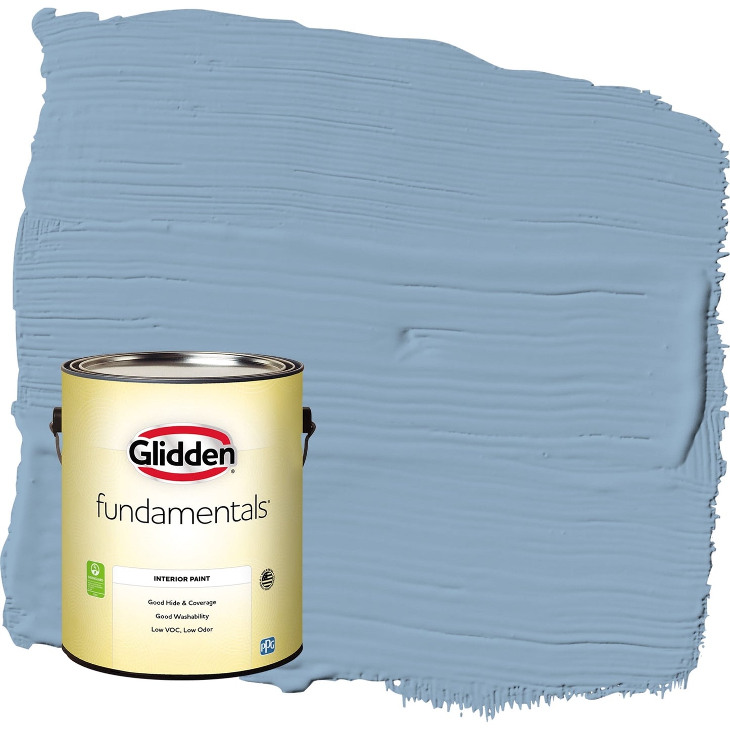 Glidden Fundamentals Kaleidoscope / Blue, Eggshell Interior Paint, 1 Gallon