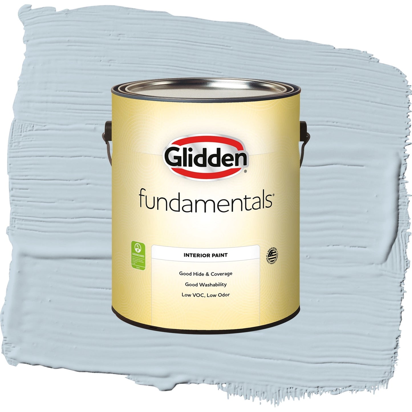 Glidden Fundamentals Keepsakes / Blue, Eggshell Interior Paint, 1 Gallon