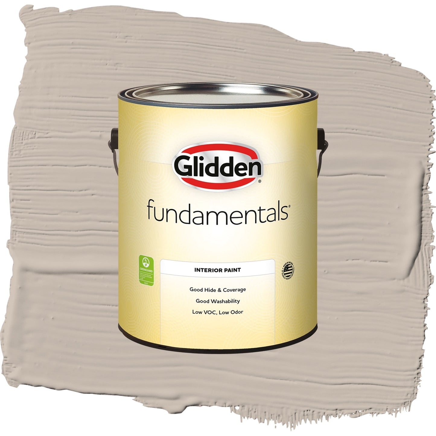 Glidden Fundamentals Legendary / Beige, Eggshell Interior Paint, 1 Gallon