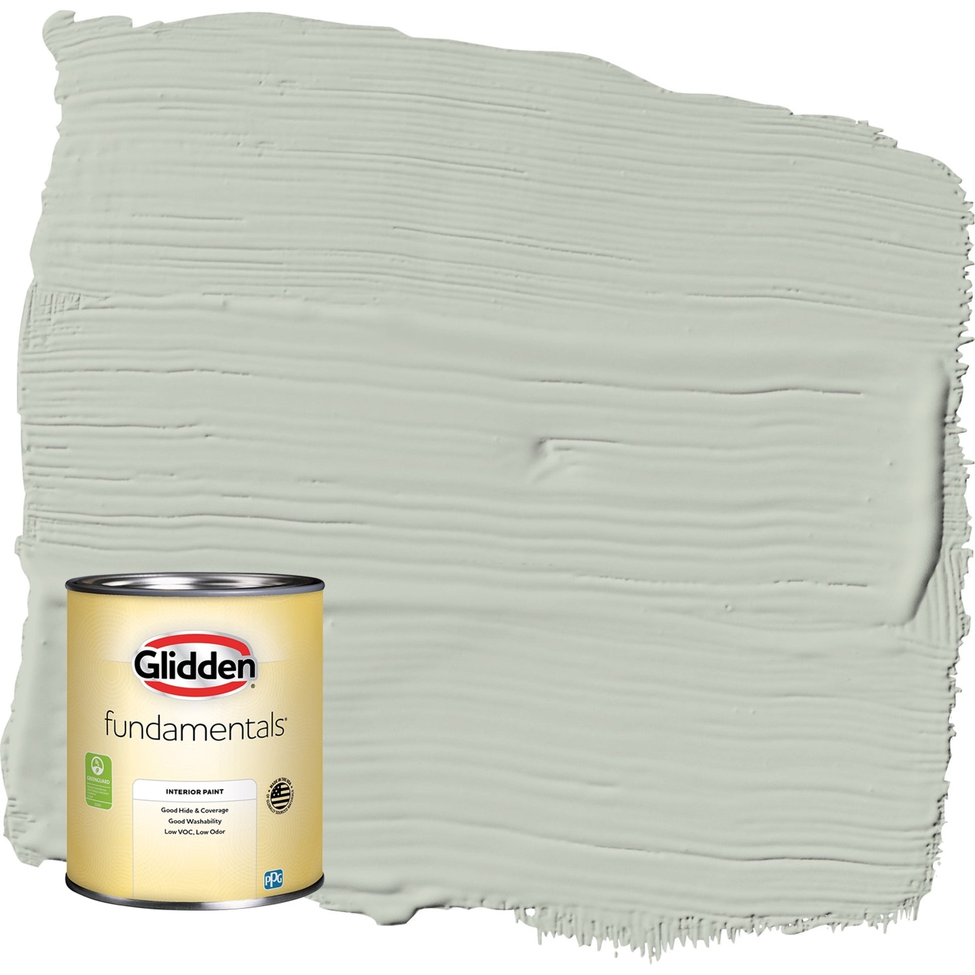 Glidden Fundamentals Life Lesson / Pintura Interior de CÃ¡scara de Huevo Verde, 1 Cuarto