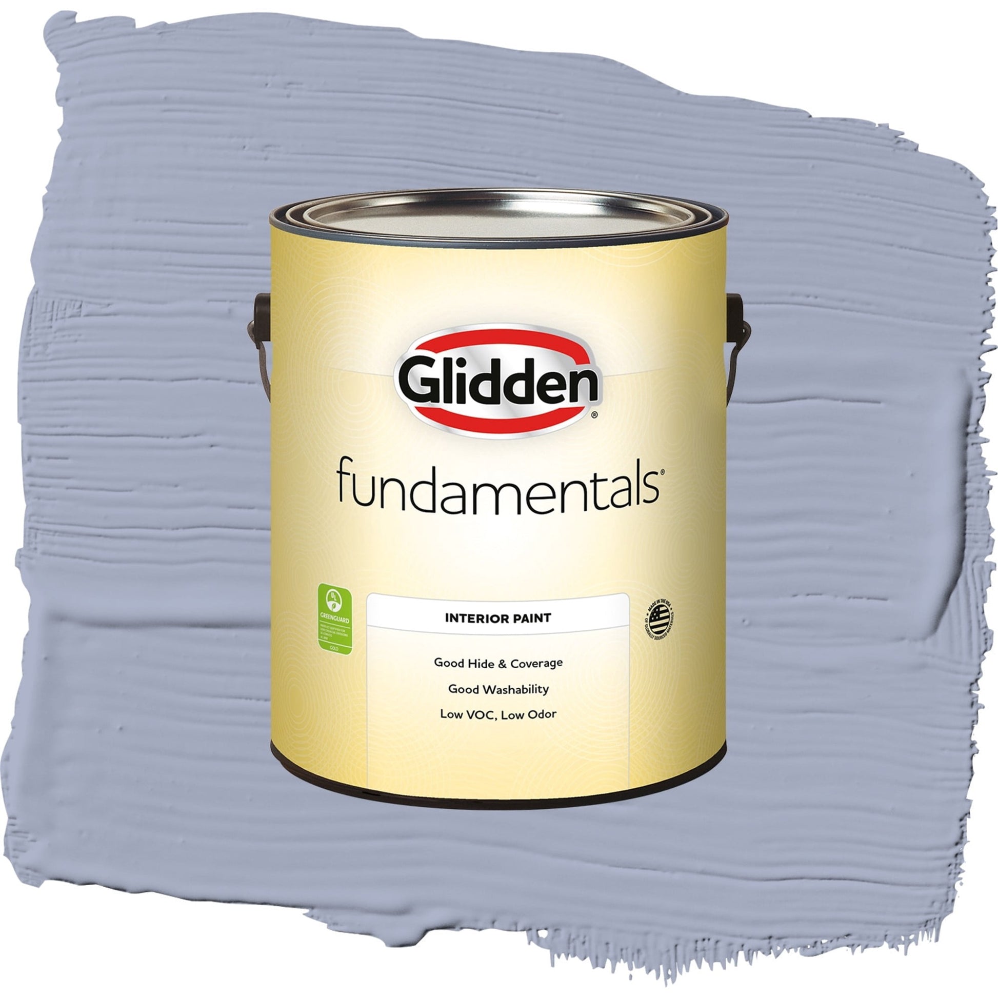 Glidden Fundamentals Lilac Time / Purple, Semi-Gloss Interior Paint, 1 Gallon