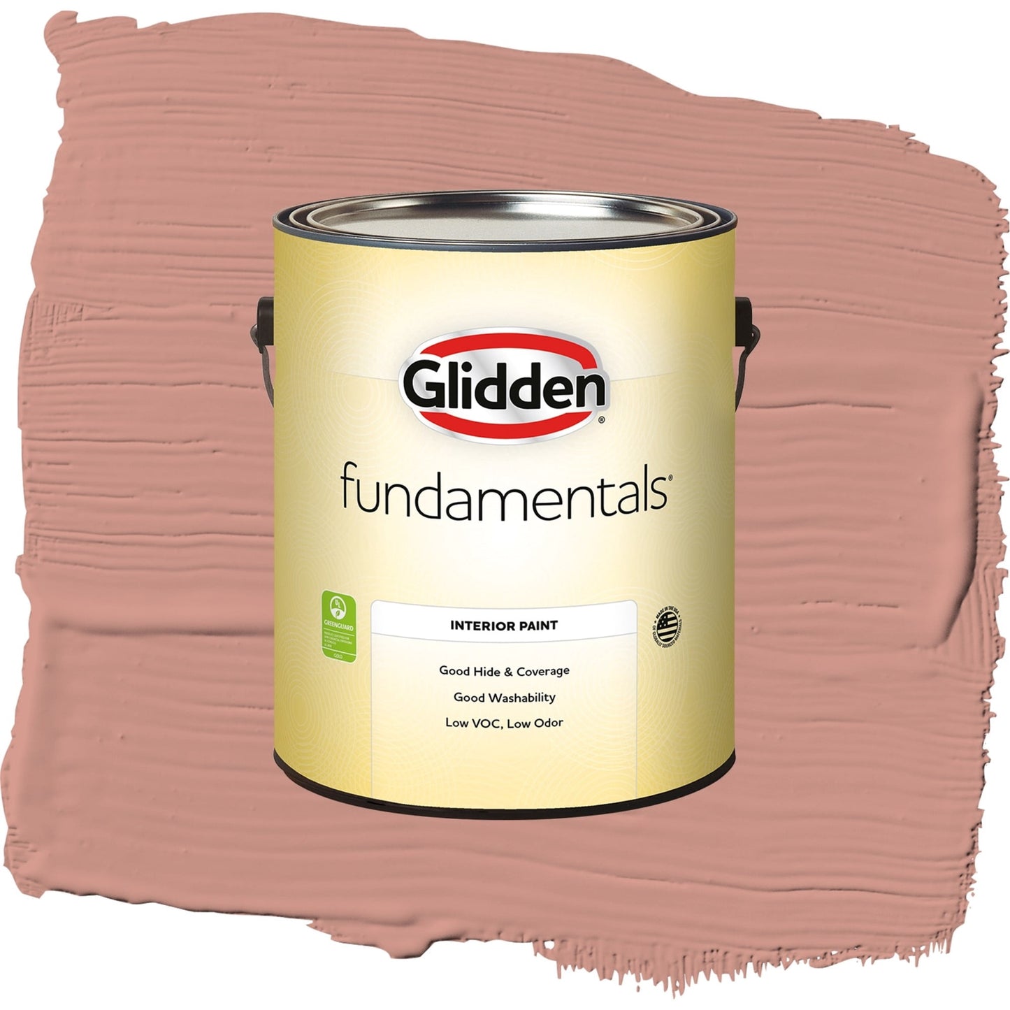 Glidden Fundamentals Long Weekend / Orange, Eggshell Interior Paint, 1 Gallon