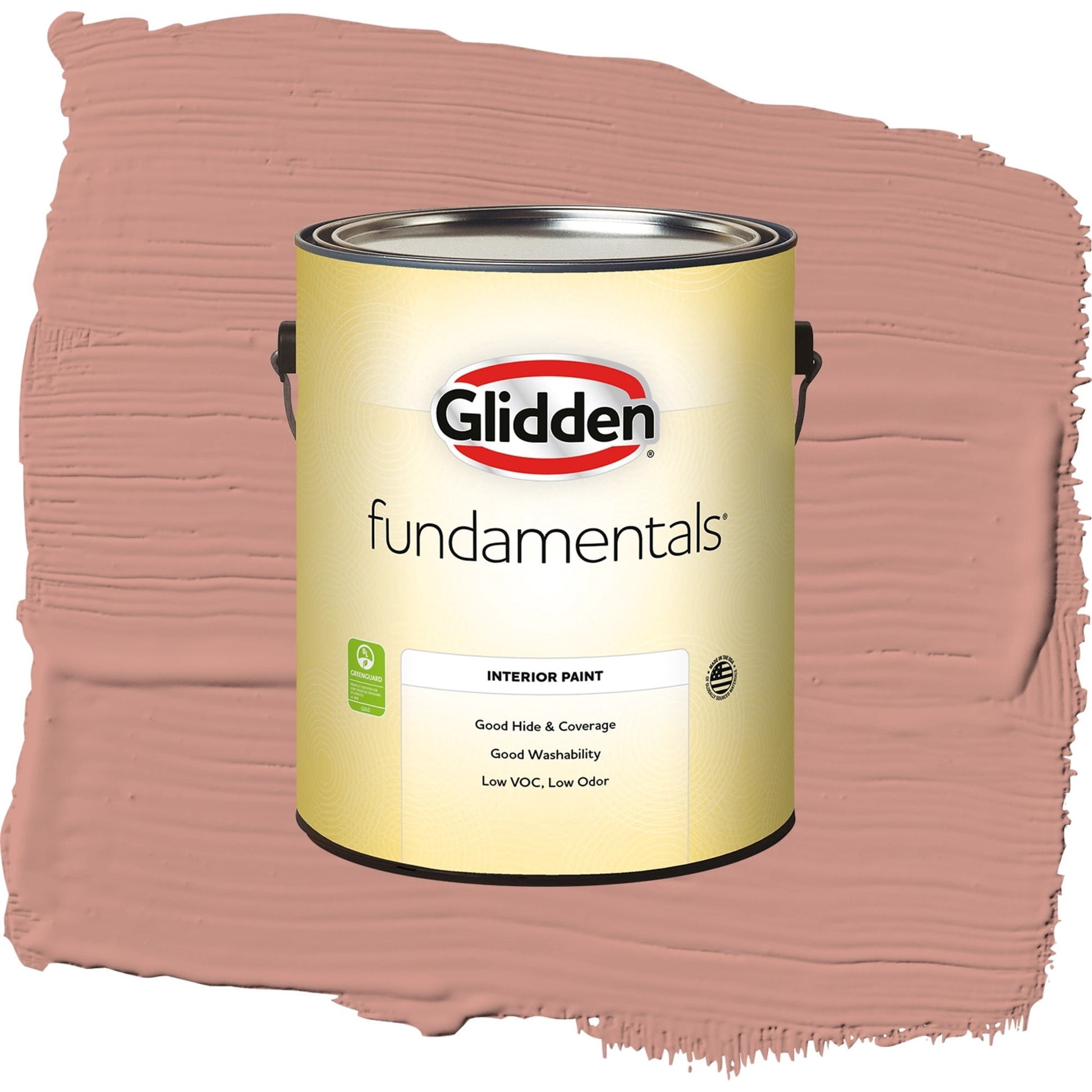 Glidden Fundamentals Long Weekend / Orange, Eggshell Interior Paint, 1 Gallon