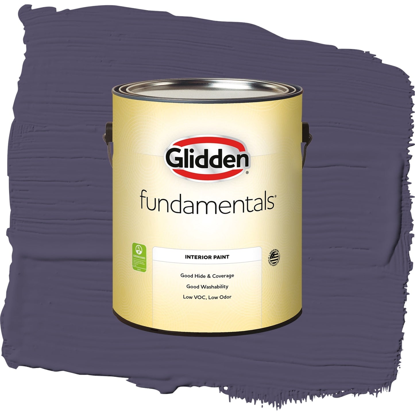 Glidden Fundamentals Magic Spell / Purple, Semi-Gloss Interior Paint, 1 Gallon