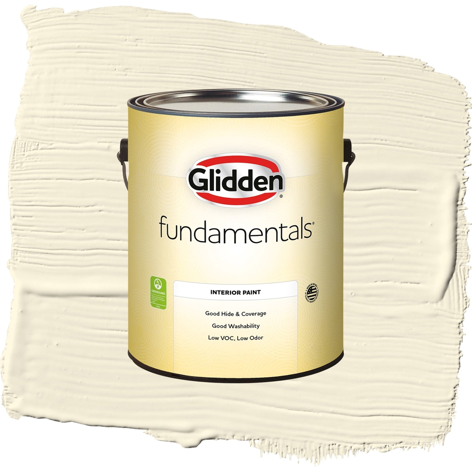 Glidden Fundamentals Mesa Beige / Yellow, Eggshell Interior Paint, 1 Gallon