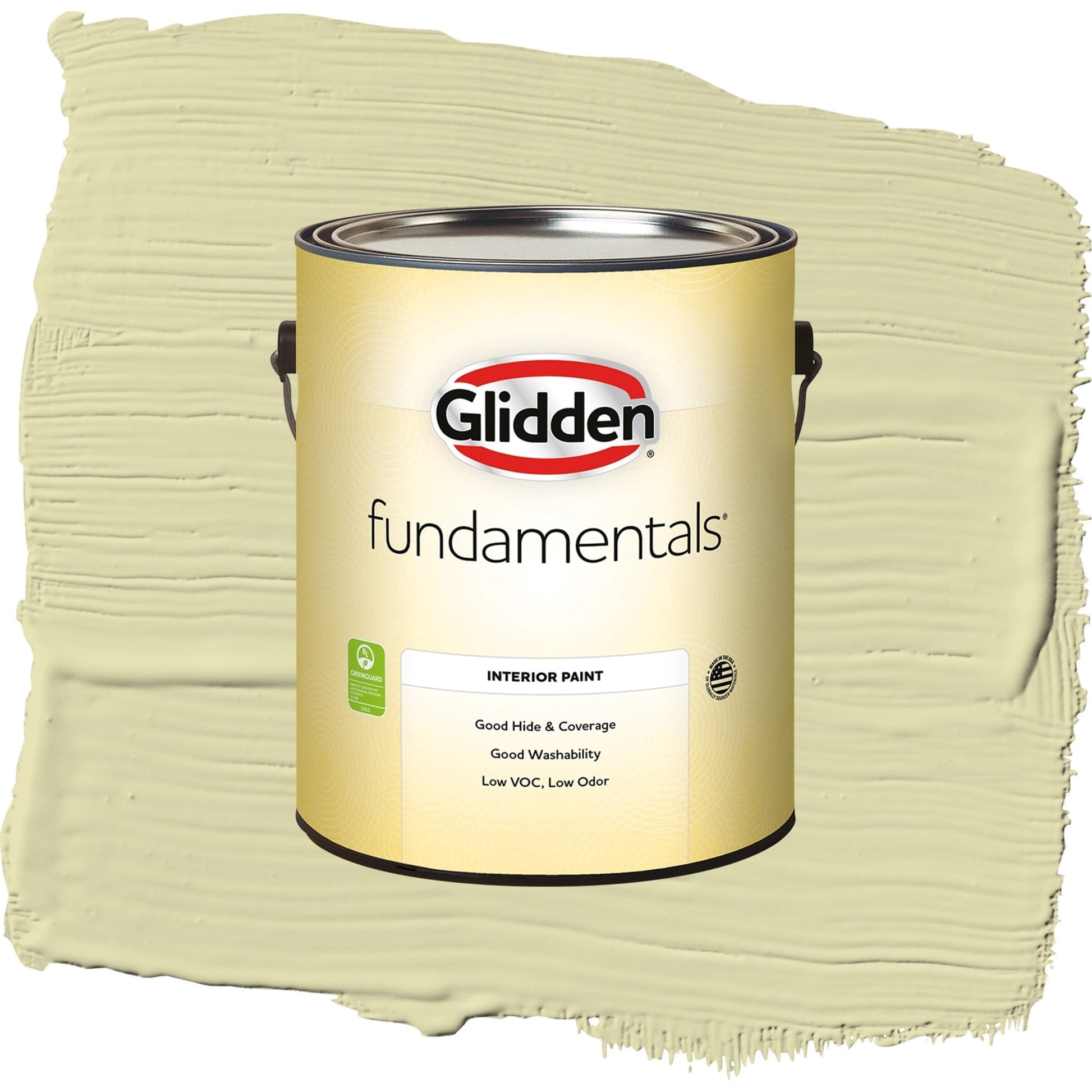 Glidden Fundamentals Misty Moor / Green, Eggshell Interior Paint, 1 Gallon
